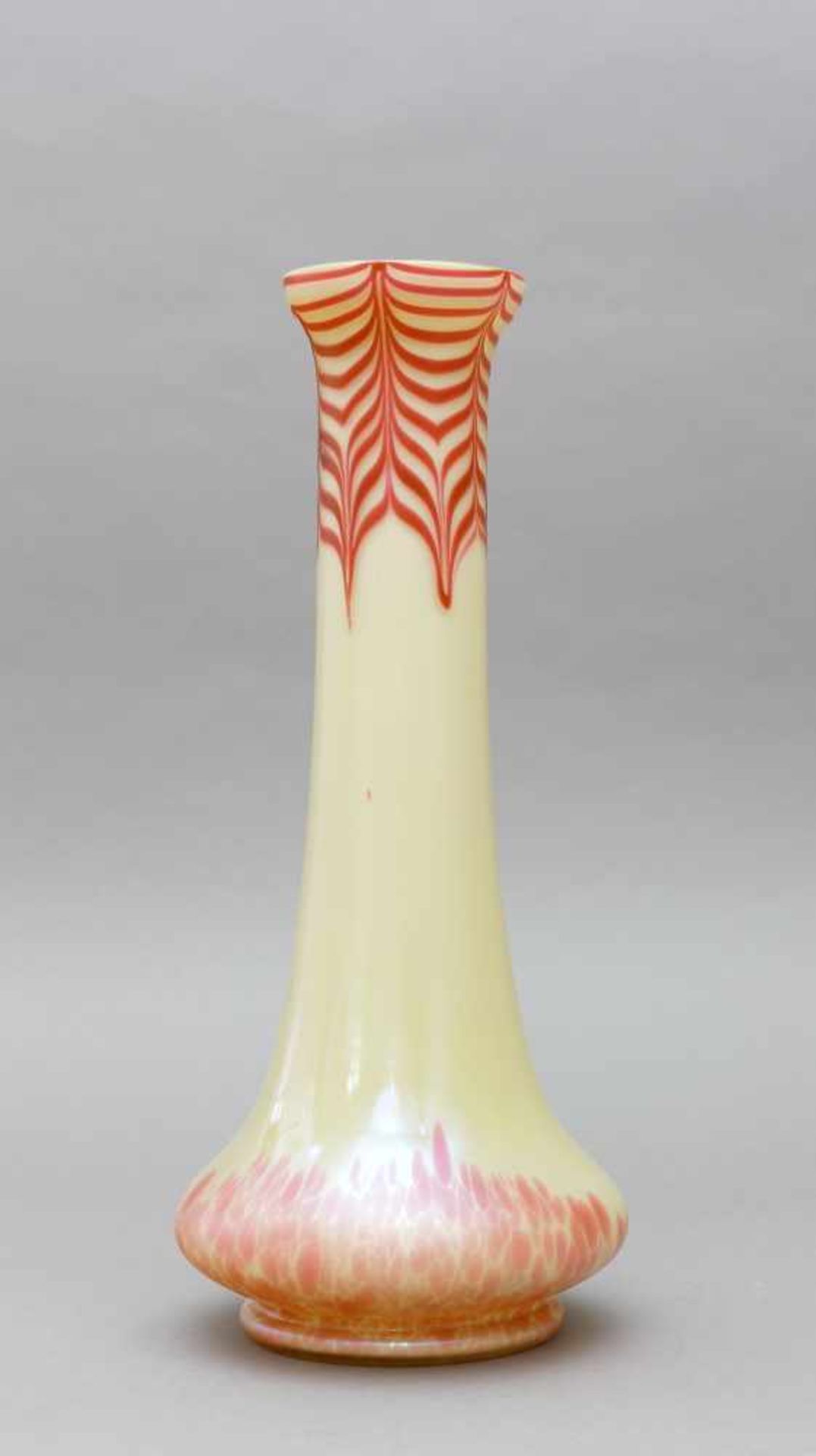 Vase, Glasfabrik Elisabeth, Kosten bei Teplitz; Pallme-König, Gebr.; Wilhelm Habel, 1900 -