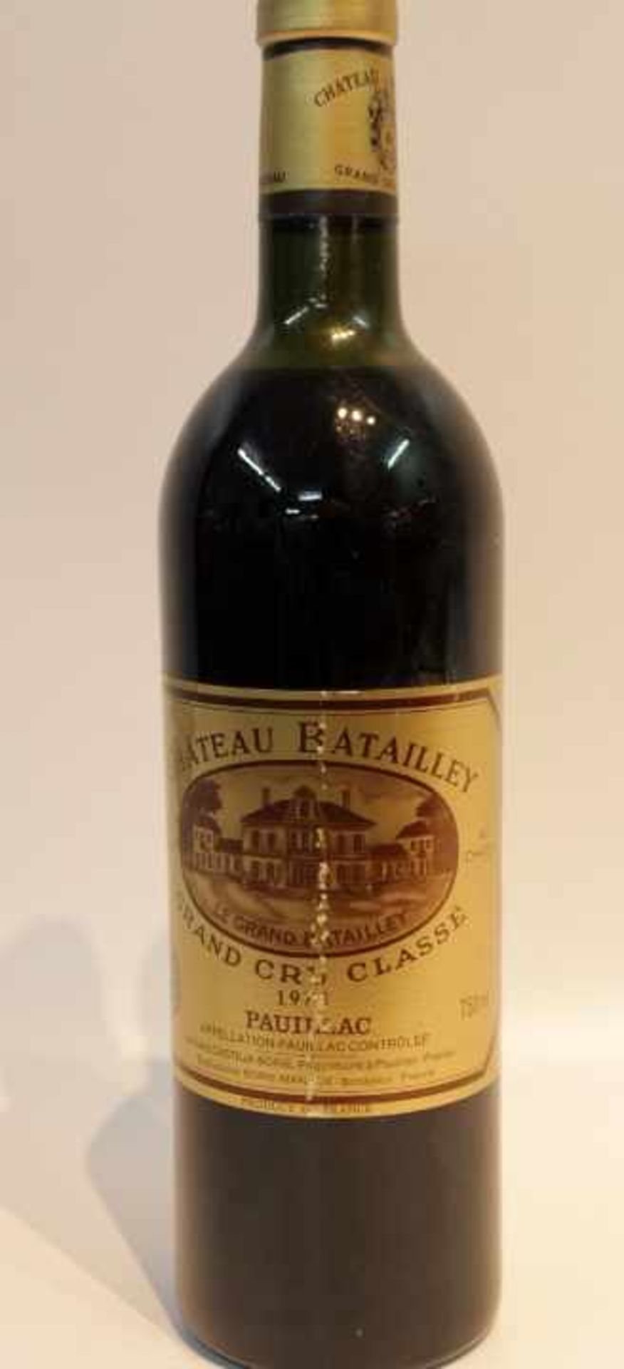 1973 Chateau Batailley 6 FlaschenMis en Bouteille Au ChateauGrand Cru ClassePauillac 750 ml