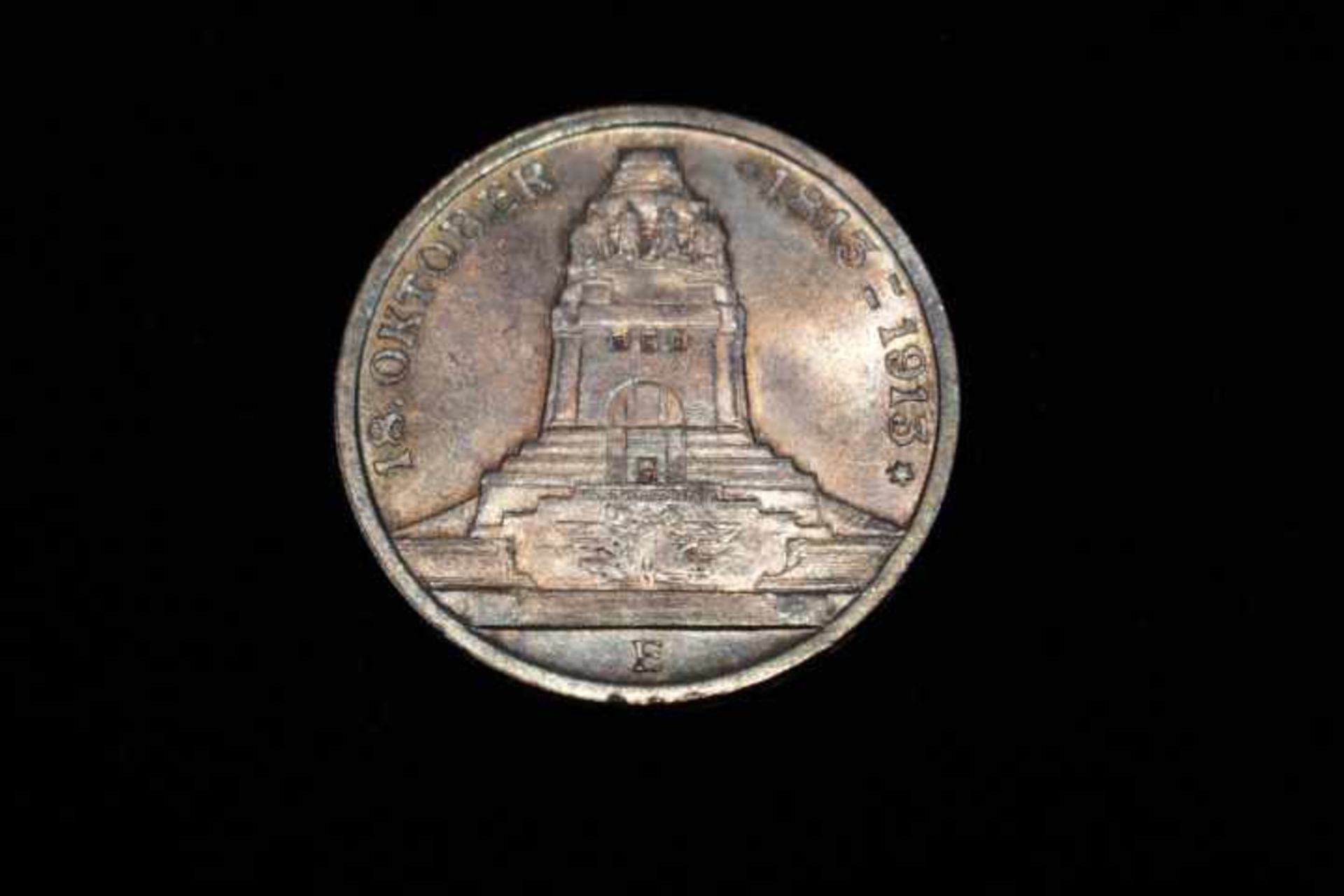 3 Mark 1913 VölkerschlachtdenkmalSachsenDeutsches Reich Kaiserreich- - -20.00 % buyer's premium on