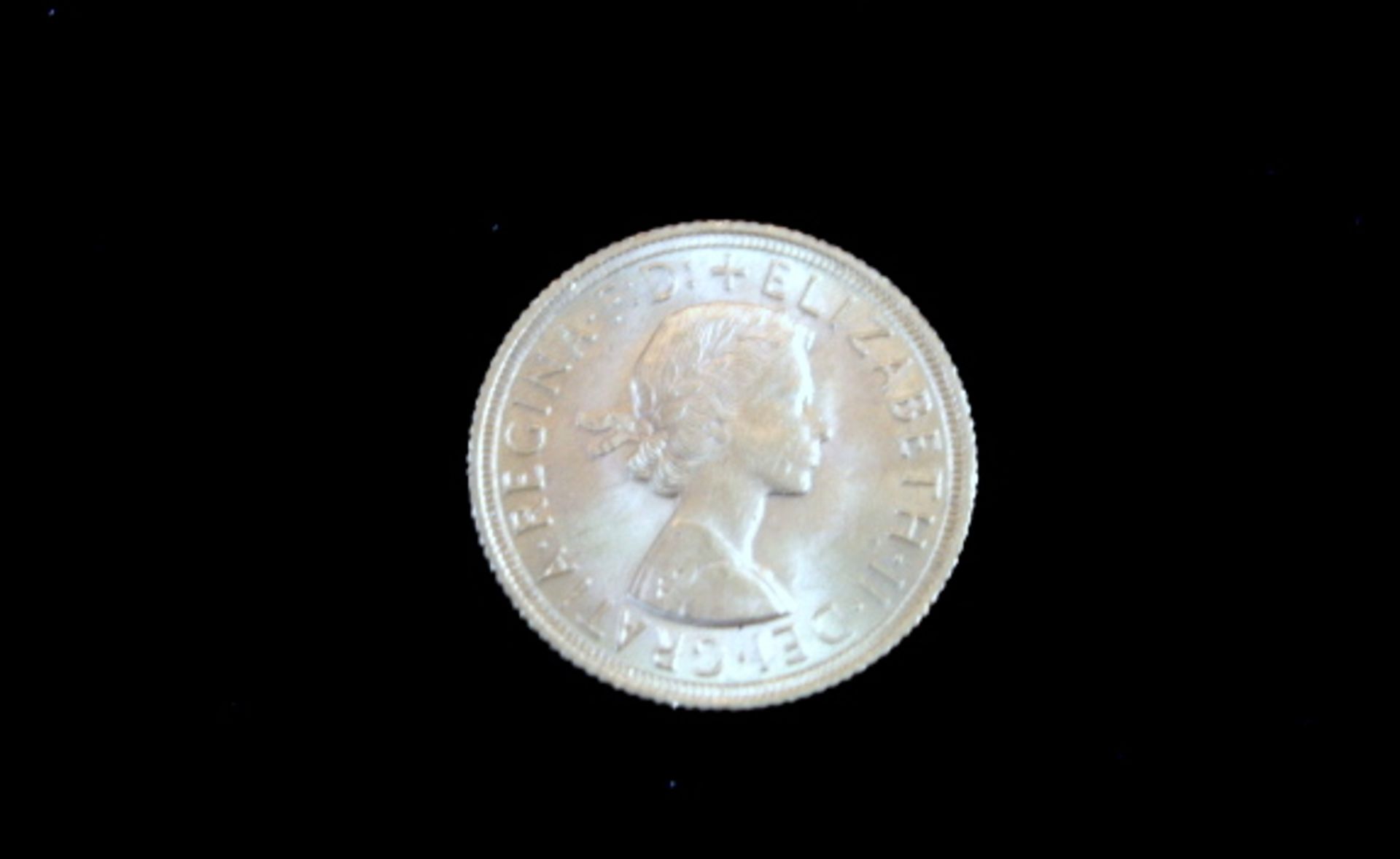 Goldmünze Sovereign ElisabethEngland 19581 Pfund- - -20.00 % buyer's premium on the hammer price,