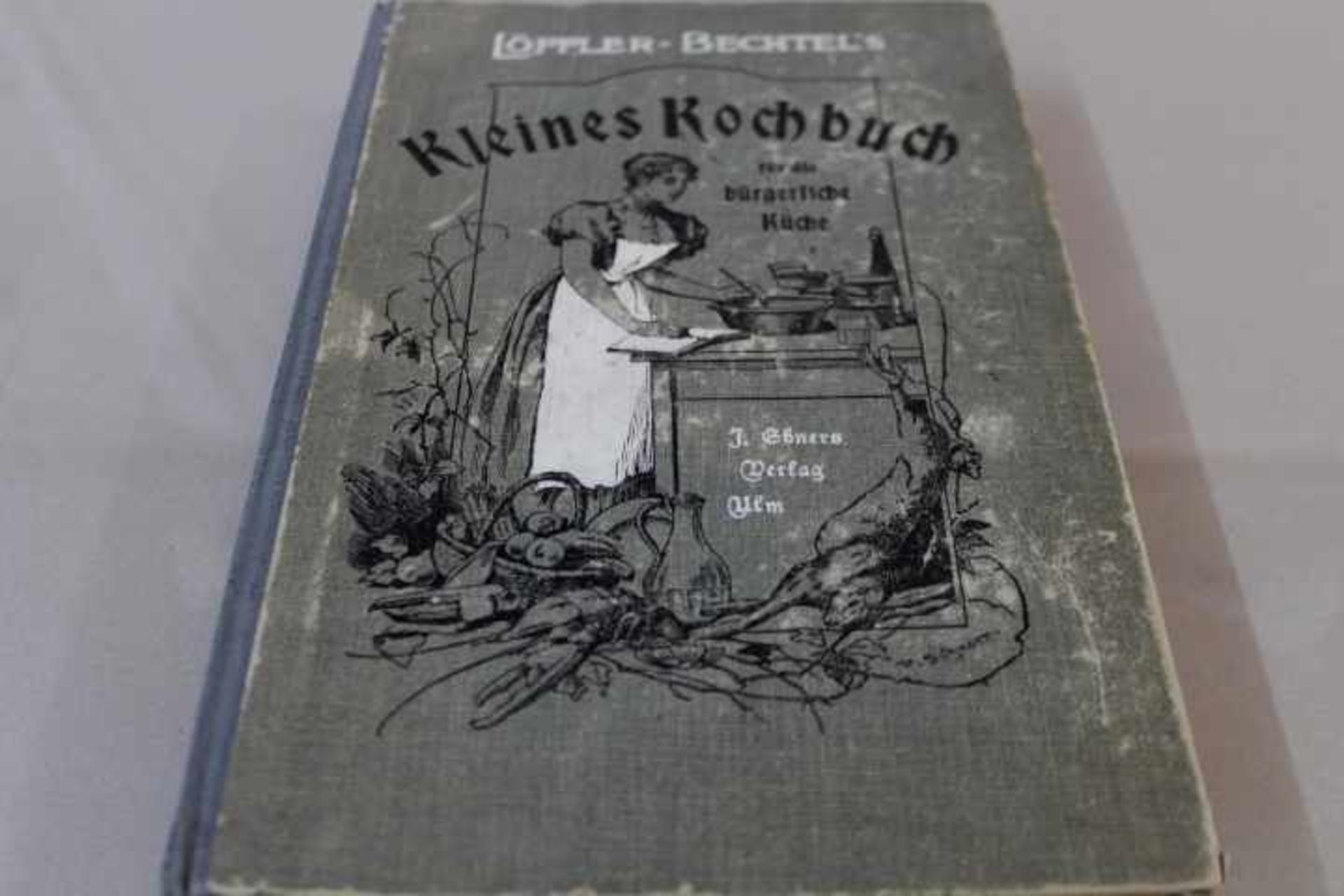 Löffler-BechtelKleines Kochbuch für dieeinfache bürgerliche Kücheum 1905Ulm J.Ebner- - -20.00 %