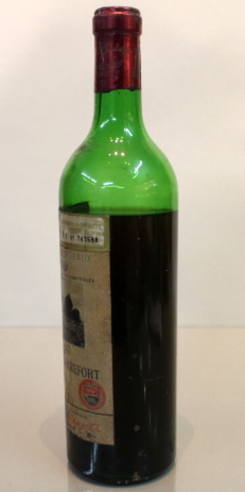 Rotwein ChateauGrand vin de BordeauxControl B1 No.747588Füllungsverlust- - -20.00 % buyer's - Bild 2 aus 2