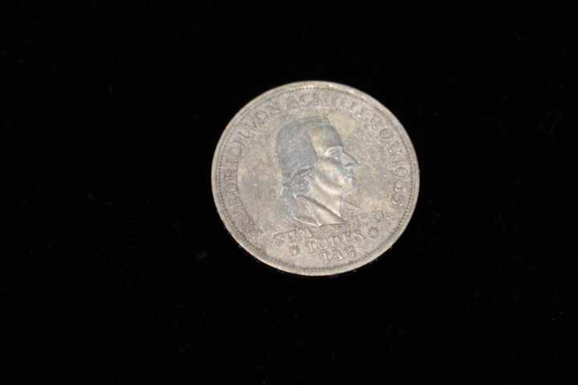 5 Deutsche MarkGedenkmünzeFriedrich v.Schiller 1955- - -20.00 % buyer's premium on the hammer price,