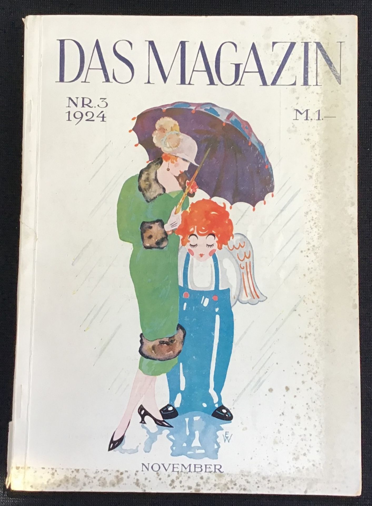 " Das Magazin" 1924 Nummer 3, Das Magazin Verlagsgesellschaft Dresden, Zeitschrift wurde 1924
