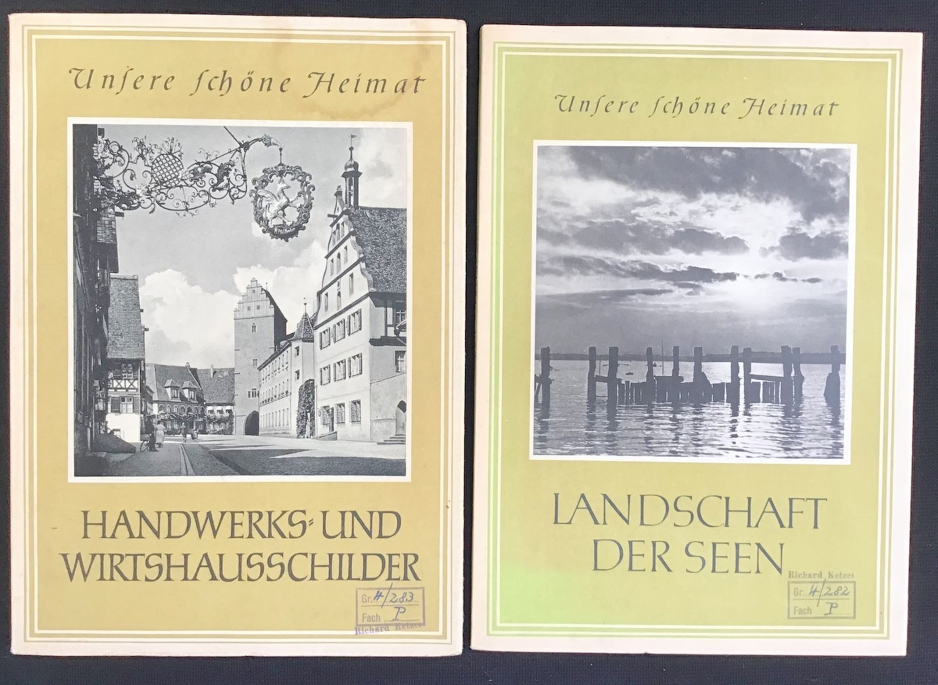 "Handwerks und Wirtshausschilder" aus der Reihe unsere schöne Heimat, Sachsenverlag Dresden 1958,