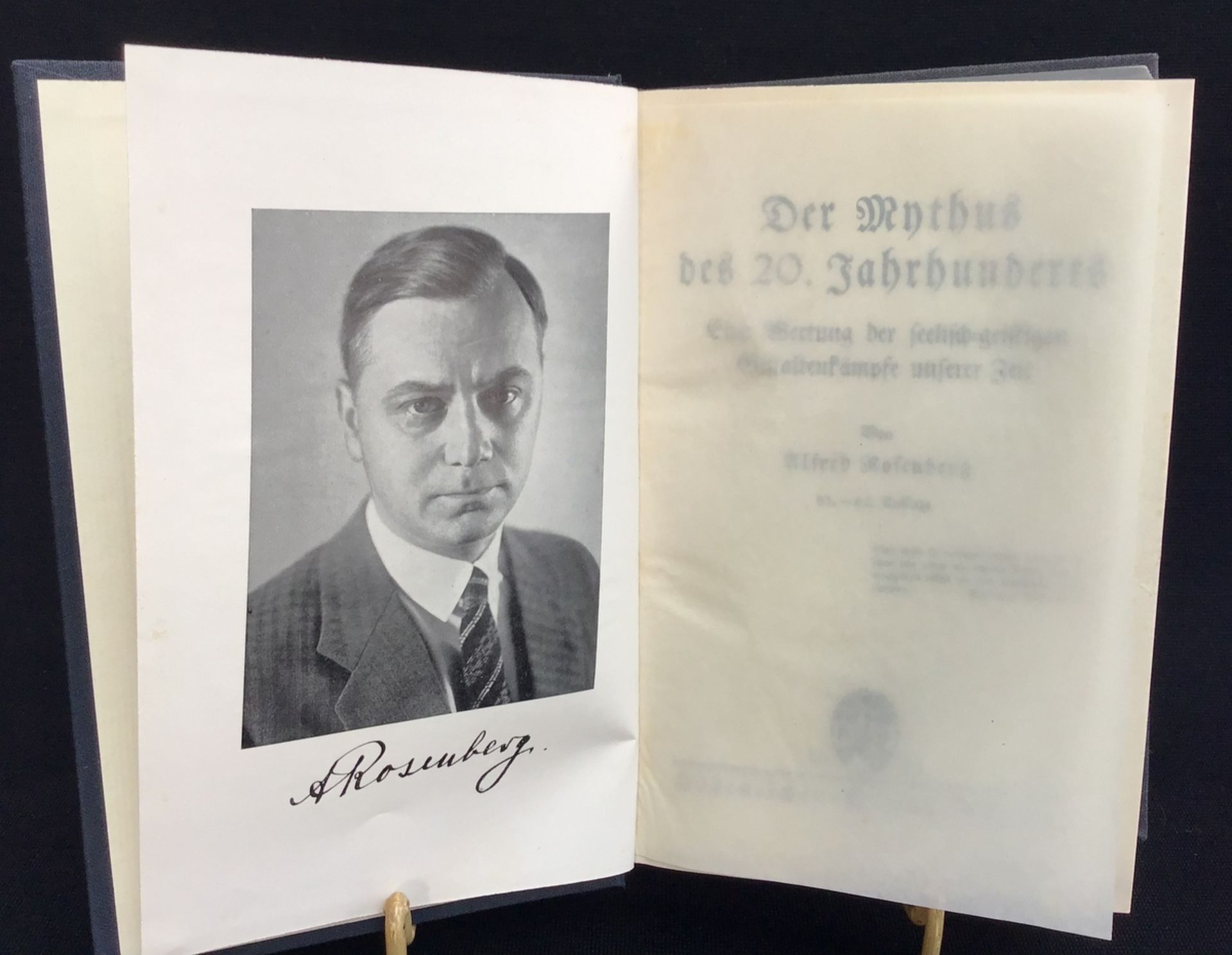 "Der Mythos des 20.Jh.", Alfred Rosenberg, Hoheneiching Verlag München, 1935, 61. bis 62.Auflage