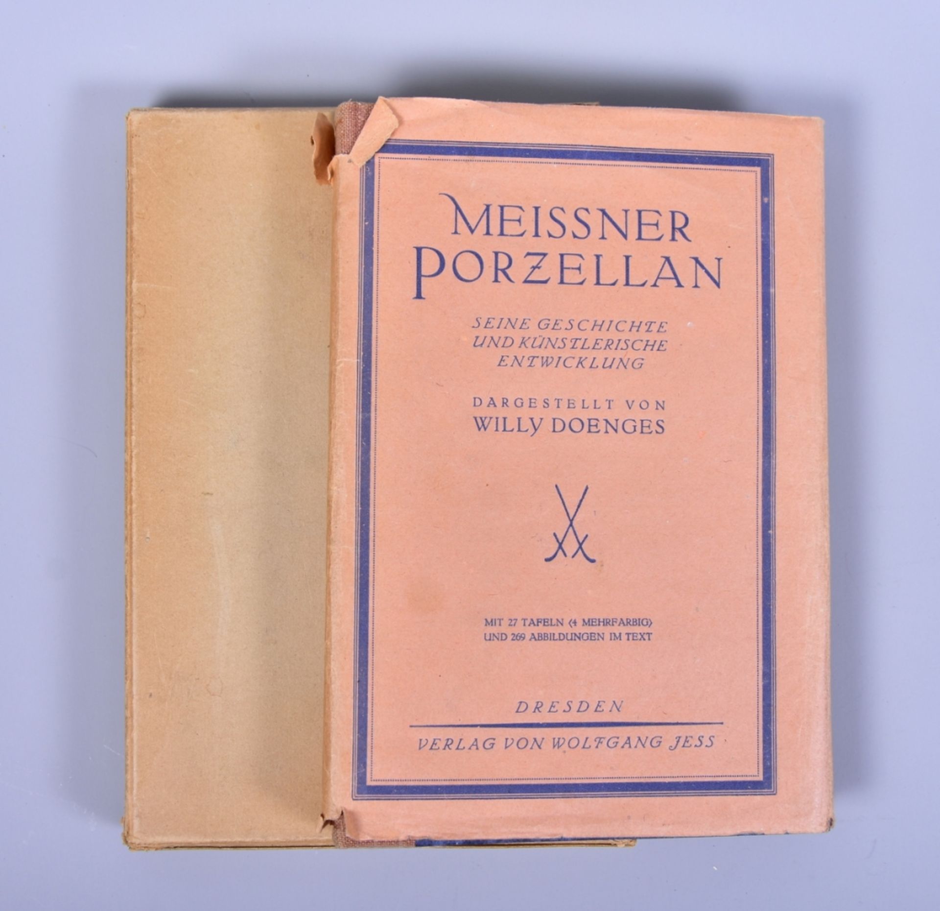 "Meissner Porzellan, Seine Geschichte und Künstlerische Entwicklung" dargest. v. W. Doengens, 2.