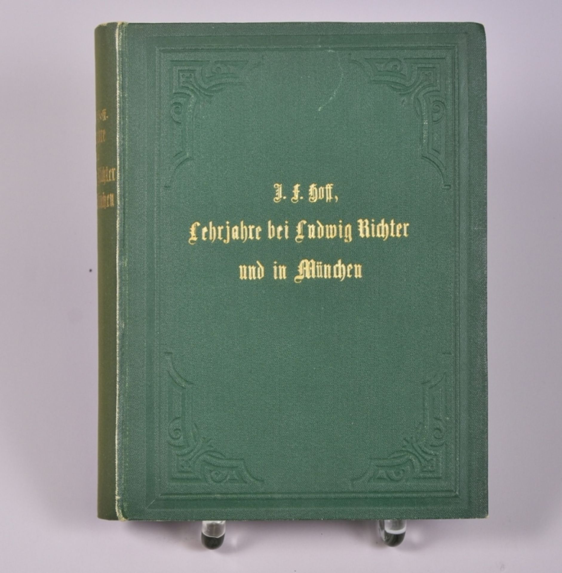 "Lehrjahre bei Ludwig Richter und in München" v. Joh.Friedrich Hoff., Fortsetzung von "Aus einem