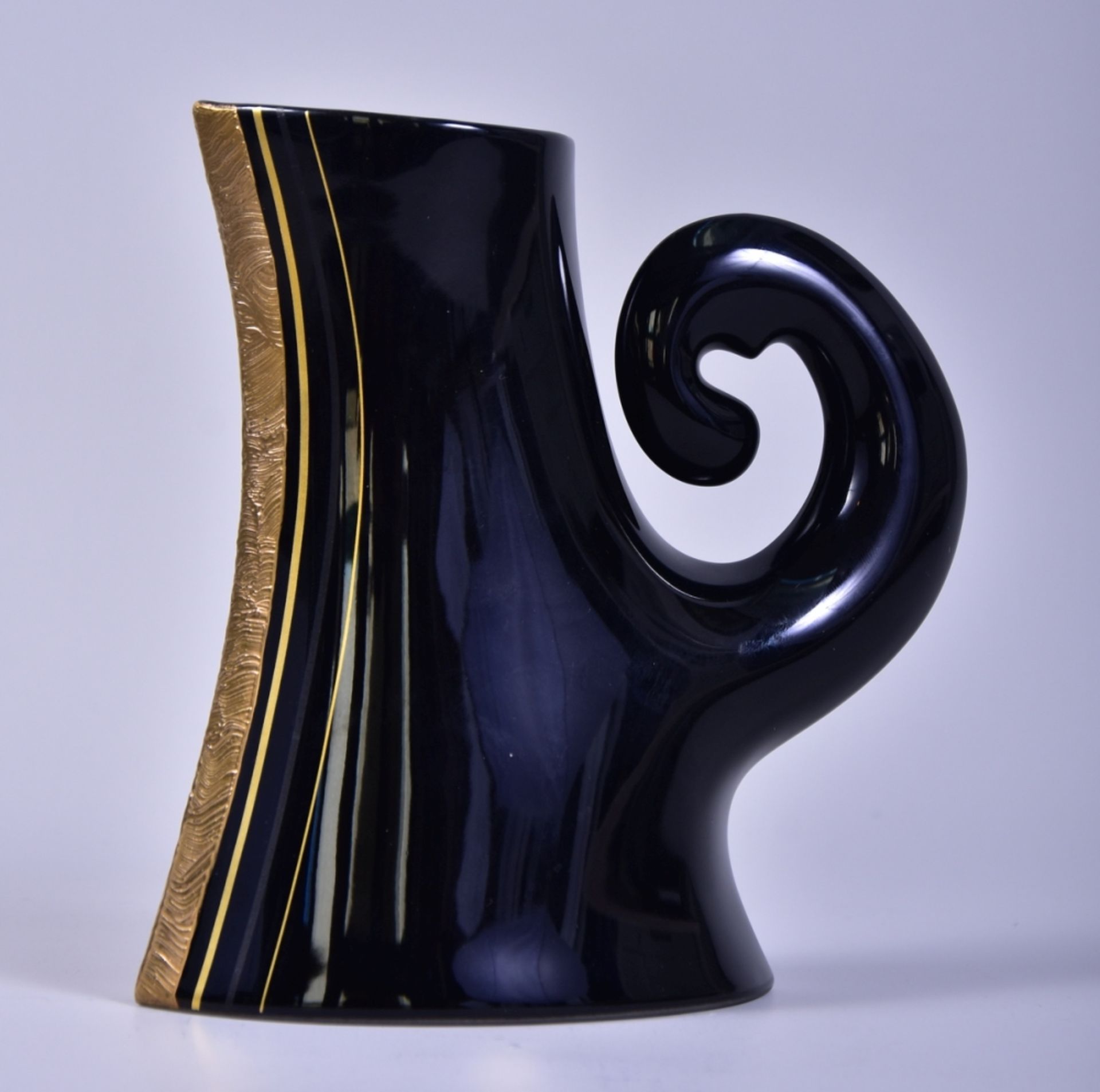 Helmuth Drexler, Designer Rosenth./ Studio, Vase, Unikat, Form: Johann v. Loon, Vasenserie "