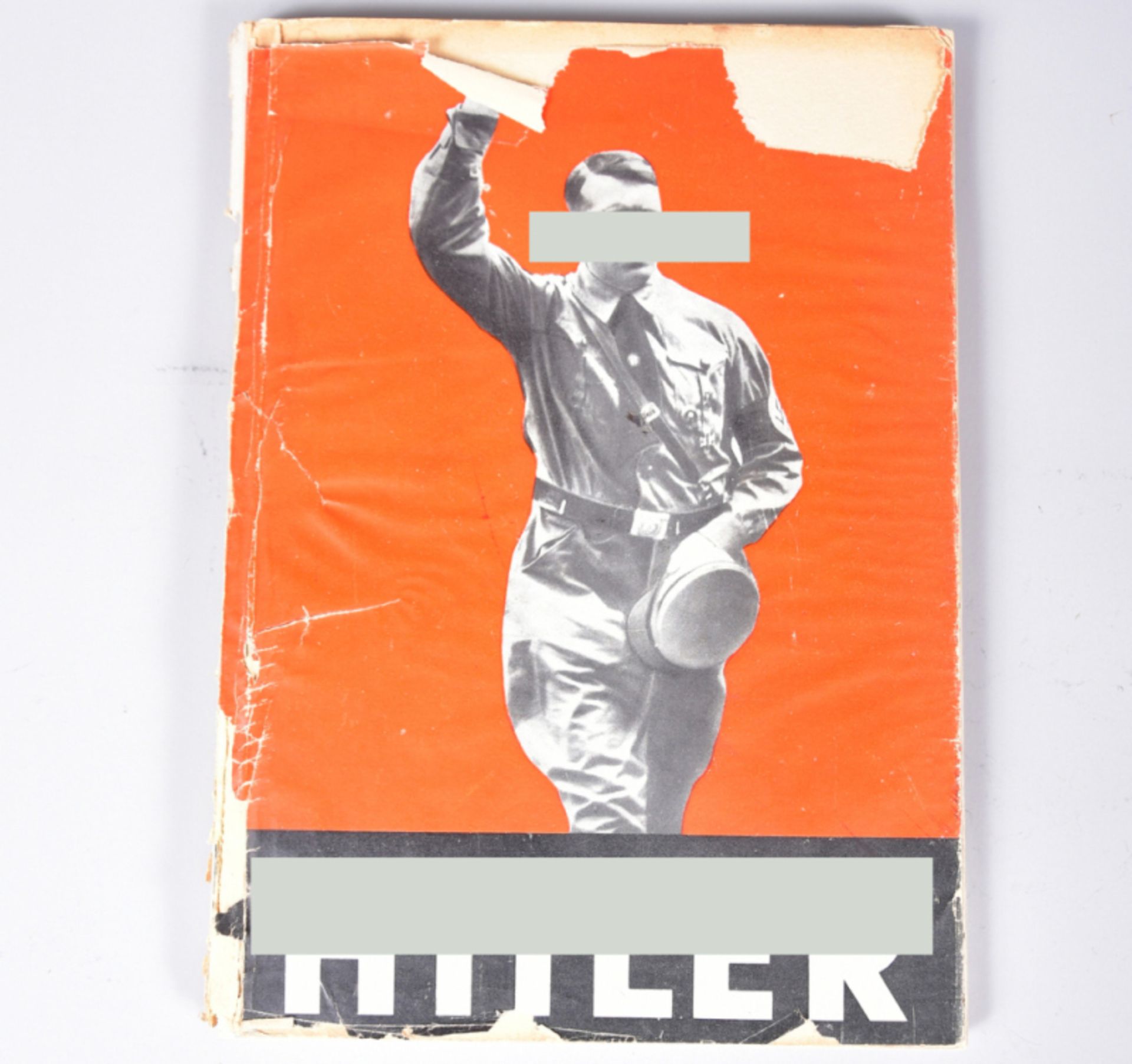 "Hitler" eine Biographie in 134 Bildern von Hans Diebow und Kurt Geoeltzer, Berlin 1931, Verlag W.
