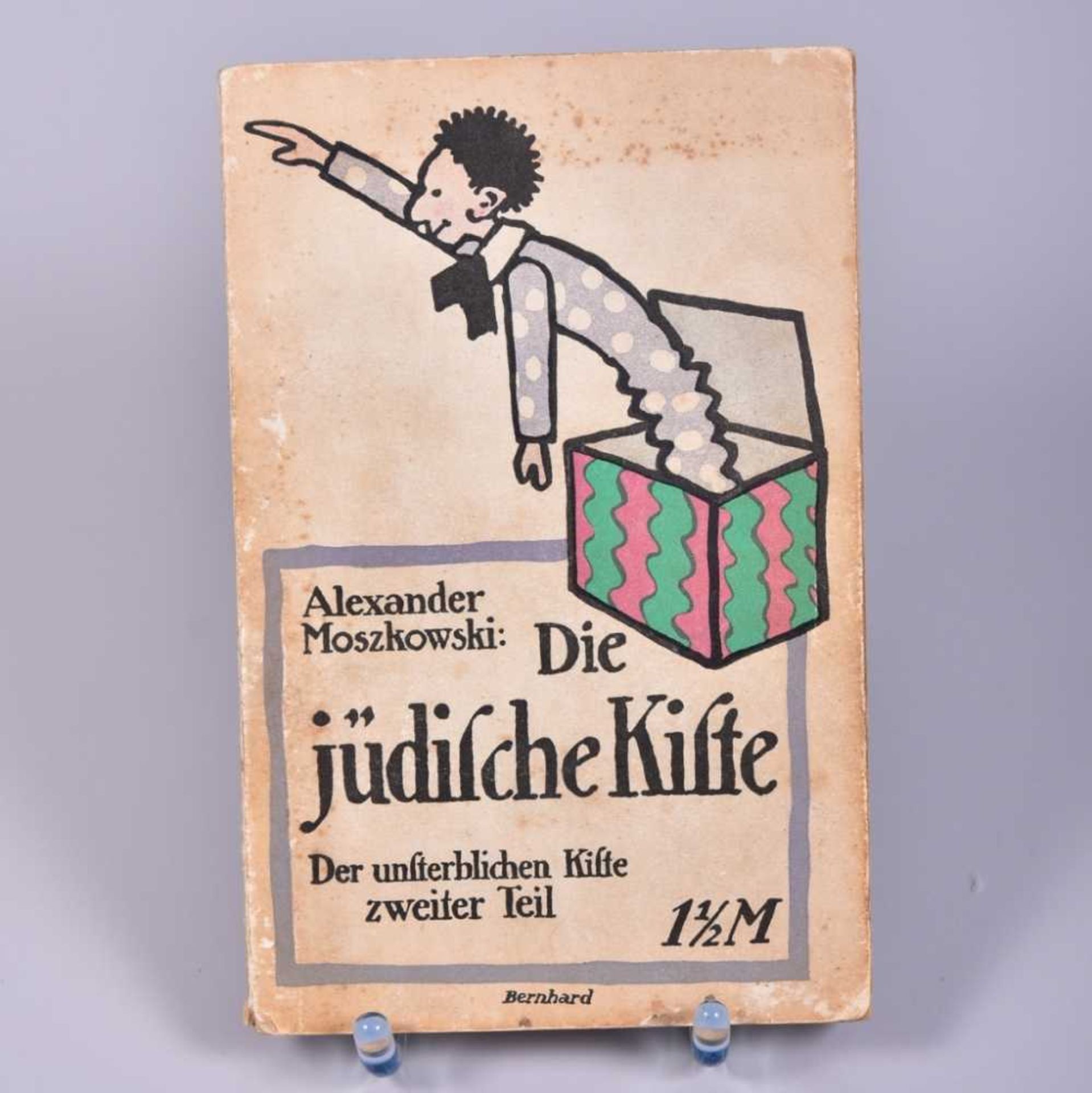 "Die jüdische Kiste" Der unsterblichen Kiste 2. Teil,A. Moszkowski, Verlag d. lustigen Blätter,