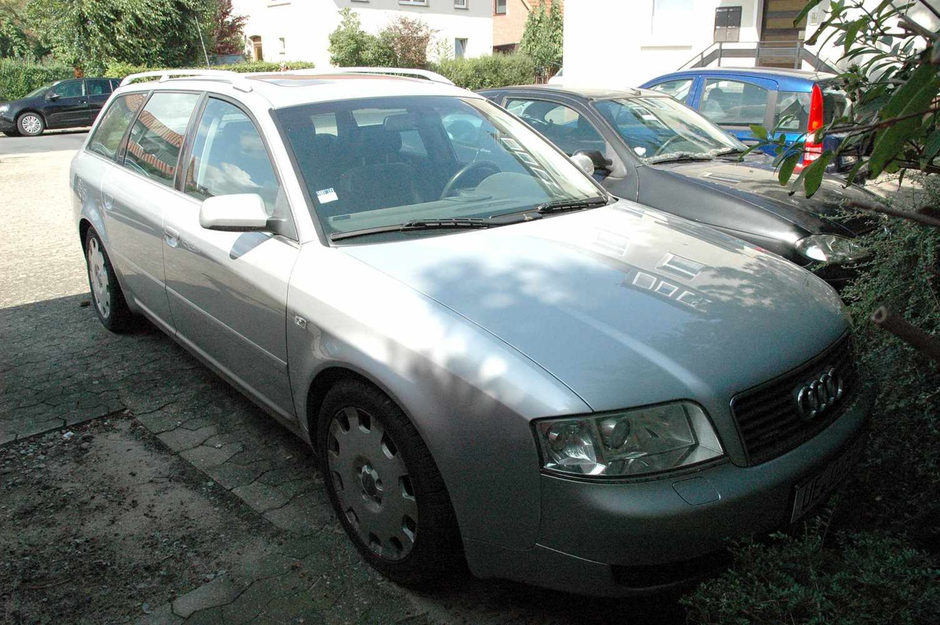 PKW, Audi A6, EZ 03/2004, silber metallic, Automatik, TÜV 04/19, Lederausstattung, Diesel