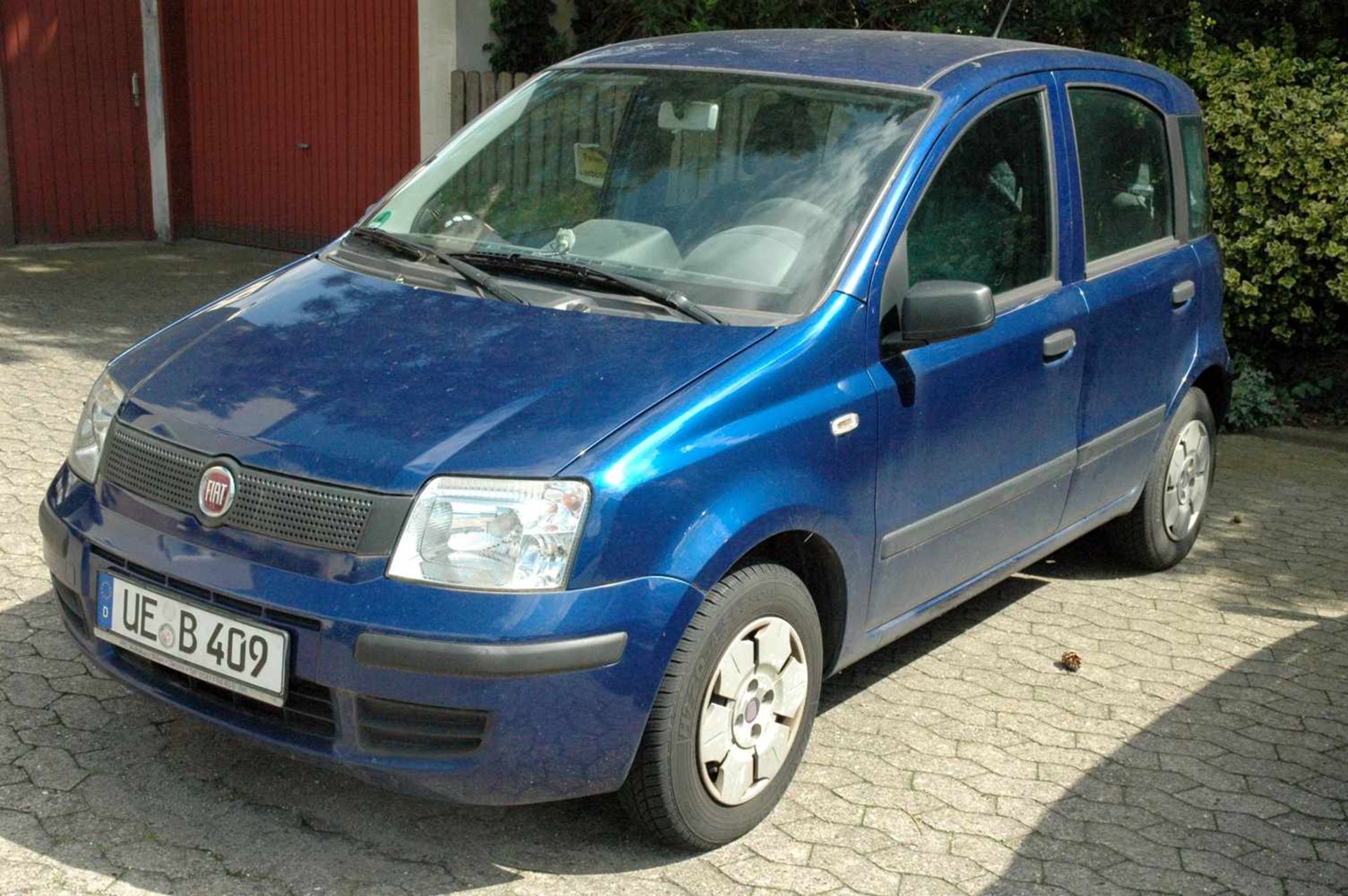 PKW, Fiat Panda, EZ 01.04.09, 40 kW, km-Stand: 130965m blau, TÜV 9/20, Benziner, Brief nicht