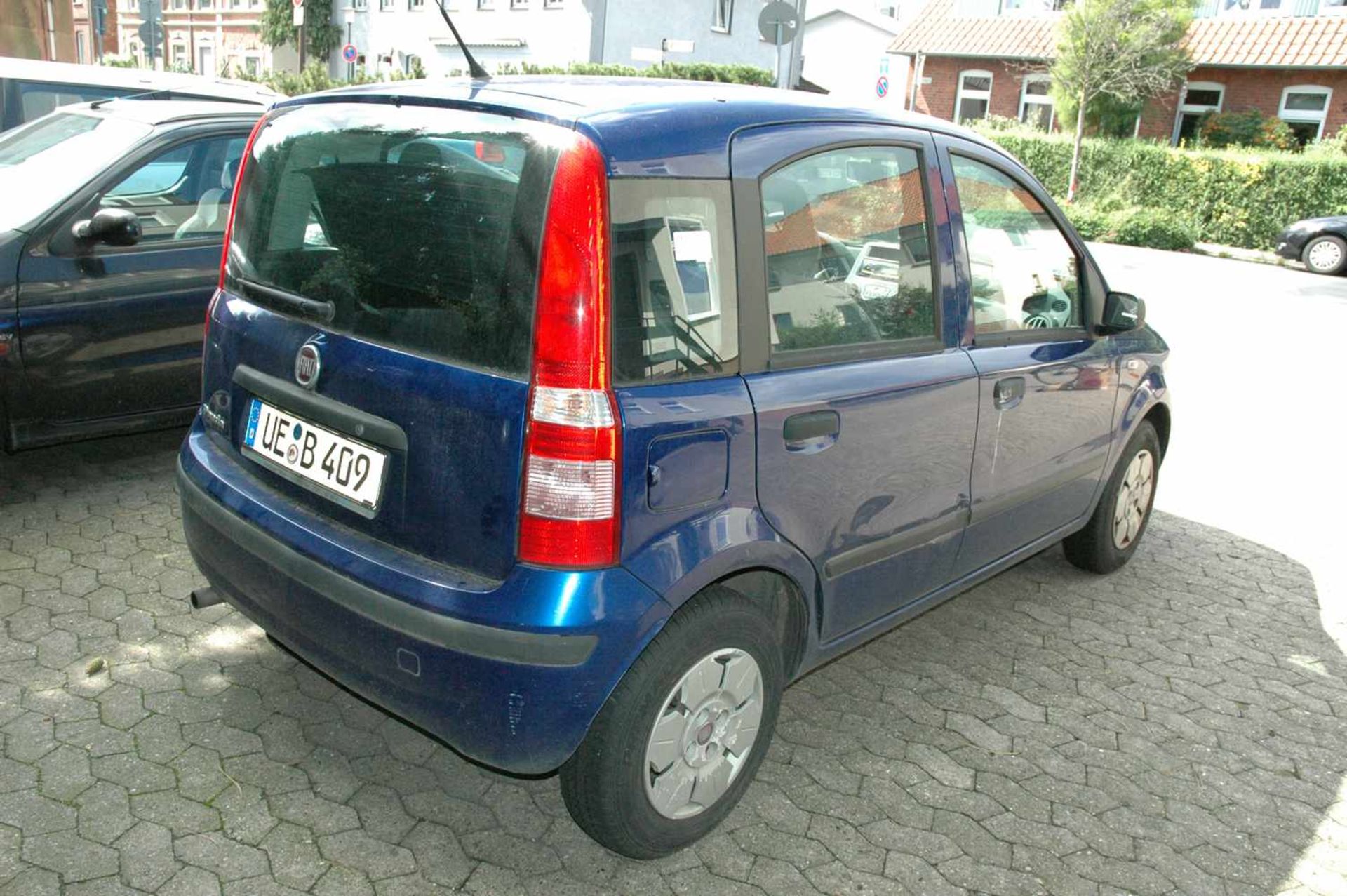 PKW, Fiat Panda, EZ 01.04.09, 40 kW, km-Stand: 130965m blau, TÜV 9/20, Benziner, Brief nicht - Bild 3 aus 9