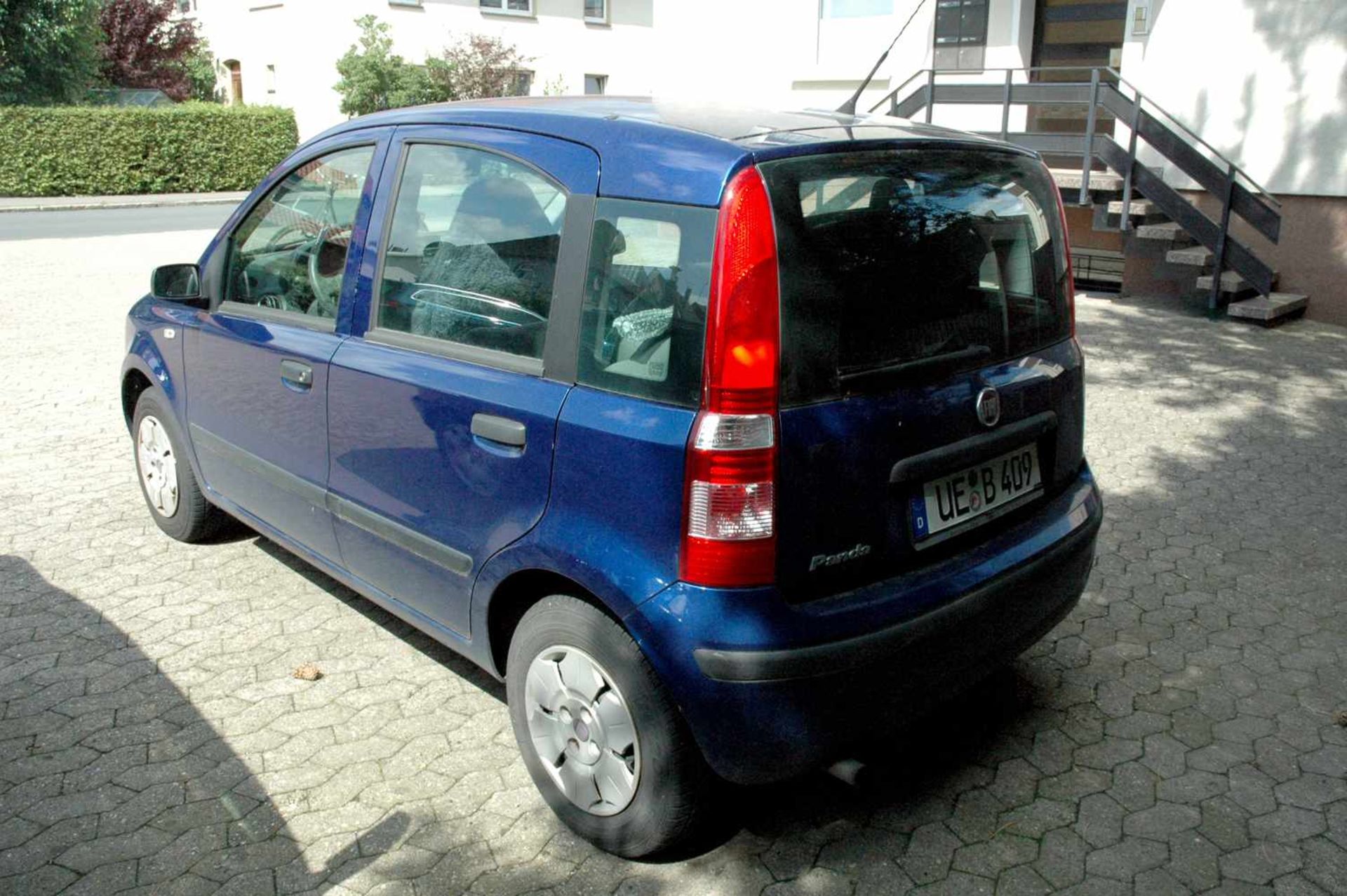 PKW, Fiat Panda, EZ 01.04.09, 40 kW, km-Stand: 130965m blau, TÜV 9/20, Benziner, Brief nicht - Bild 4 aus 9