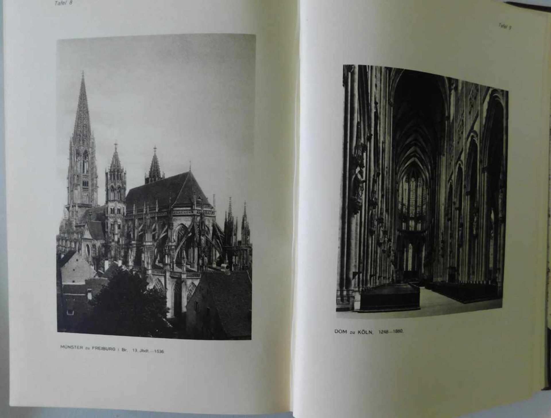 Buch, Die betende Kirche, St. Augustinus Verlag Berlin 1927, Buchrücken u. Ecken braunes Leder m. - Bild 5 aus 5