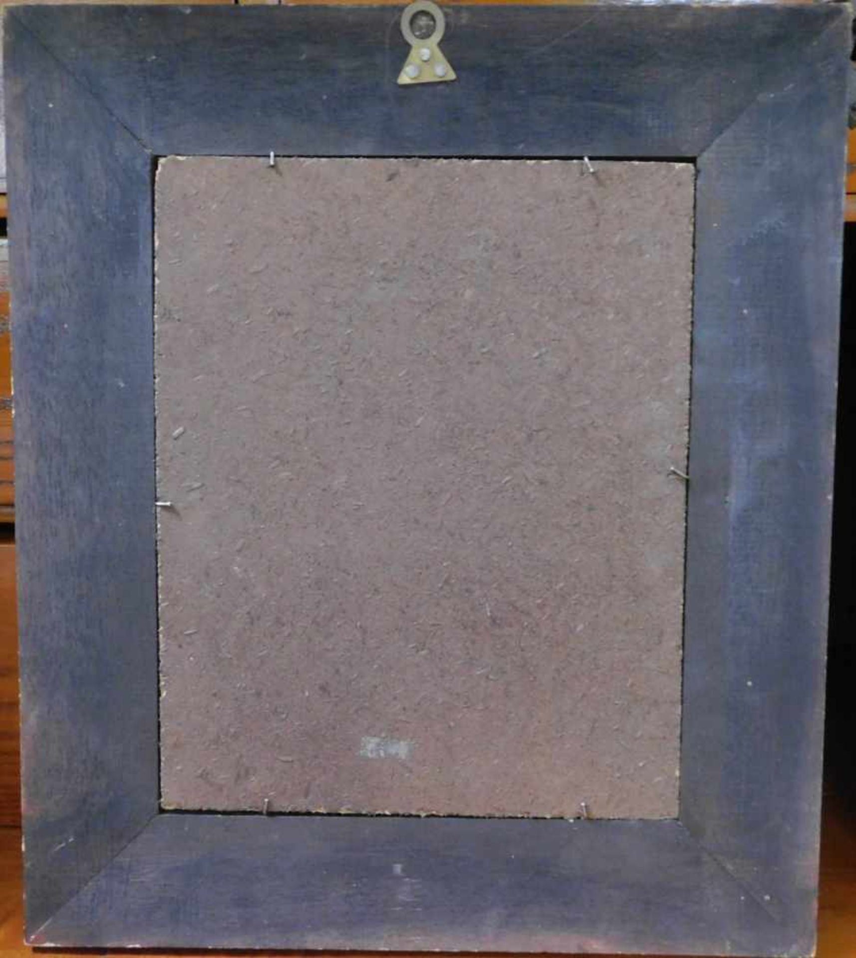 Paar Silhouetten-Bilder, Öl auf Platte, 1. H. 20. Jhdt., m. R.Maße ohne Rahmen Höhe 19 cm und Breite - Bild 5 aus 7