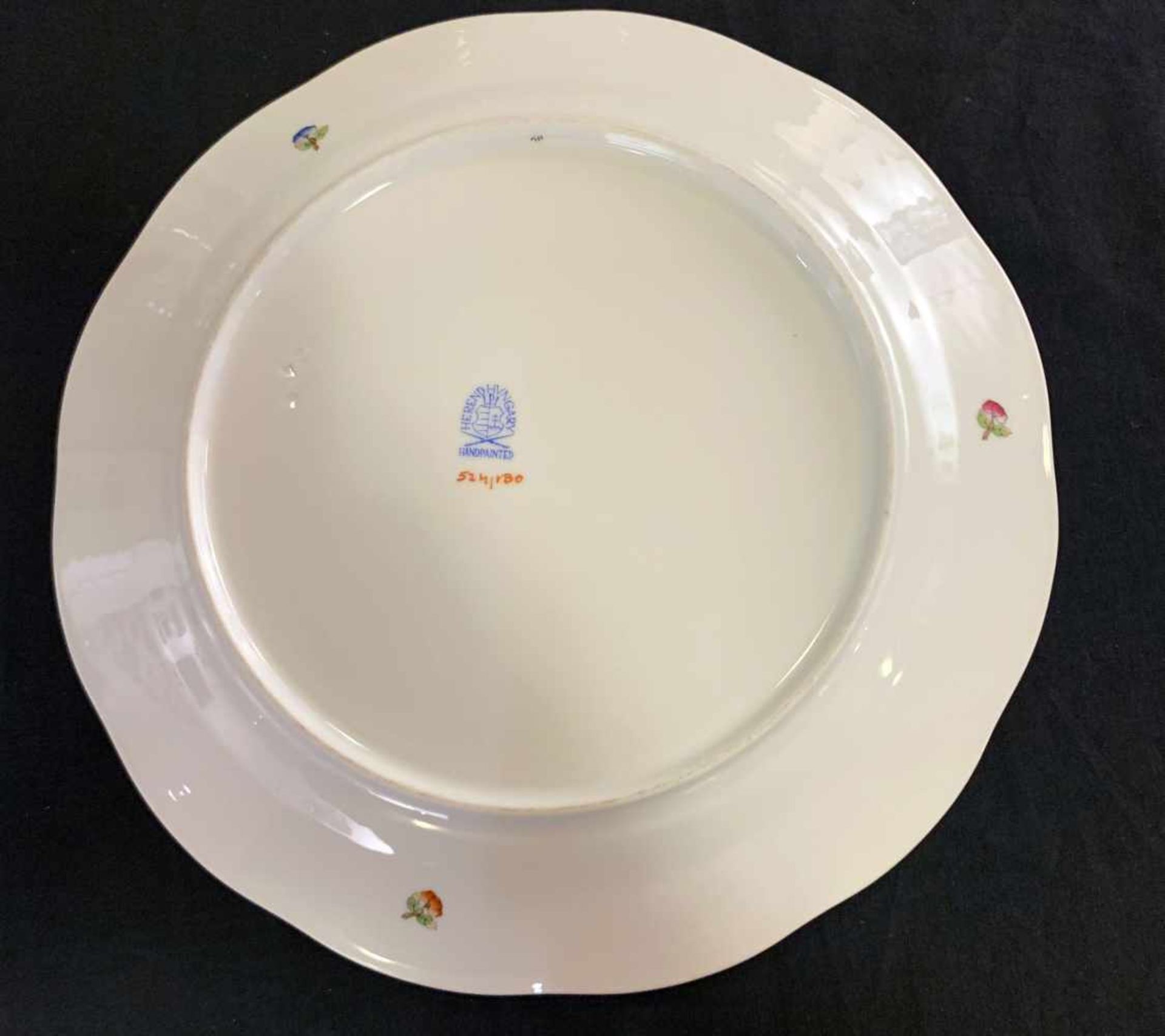 Konvolut, Service, Herend Victoria, Goldrand. Herend Queen Victoria porcelain dinnerware. 6 x - Bild 19 aus 20