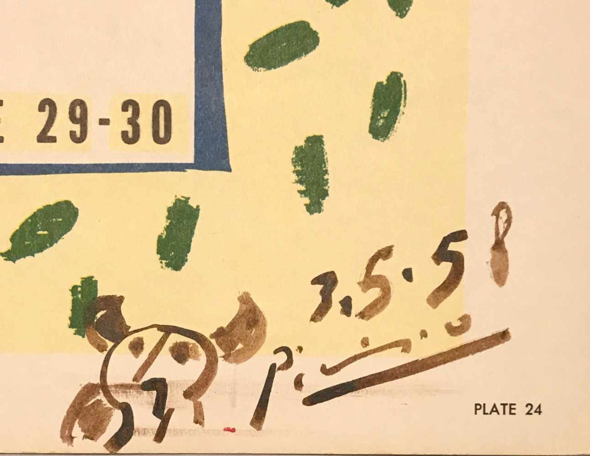 Pablo Picasso, "Suite de 180 dessins de Picasso 28 Novembre 1953 au 3 Février 1954". Das Plakat, - Bild 2 aus 2