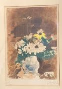 Braque, Georges (1881 Argenteuil - 1963 Paris), Vase de fleurs jaunes/ Vase mit gelben Blumen,