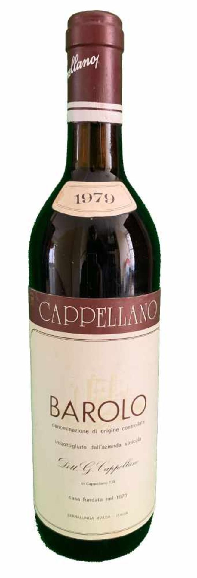 1979 Barolo Cappellano, 0,75 l