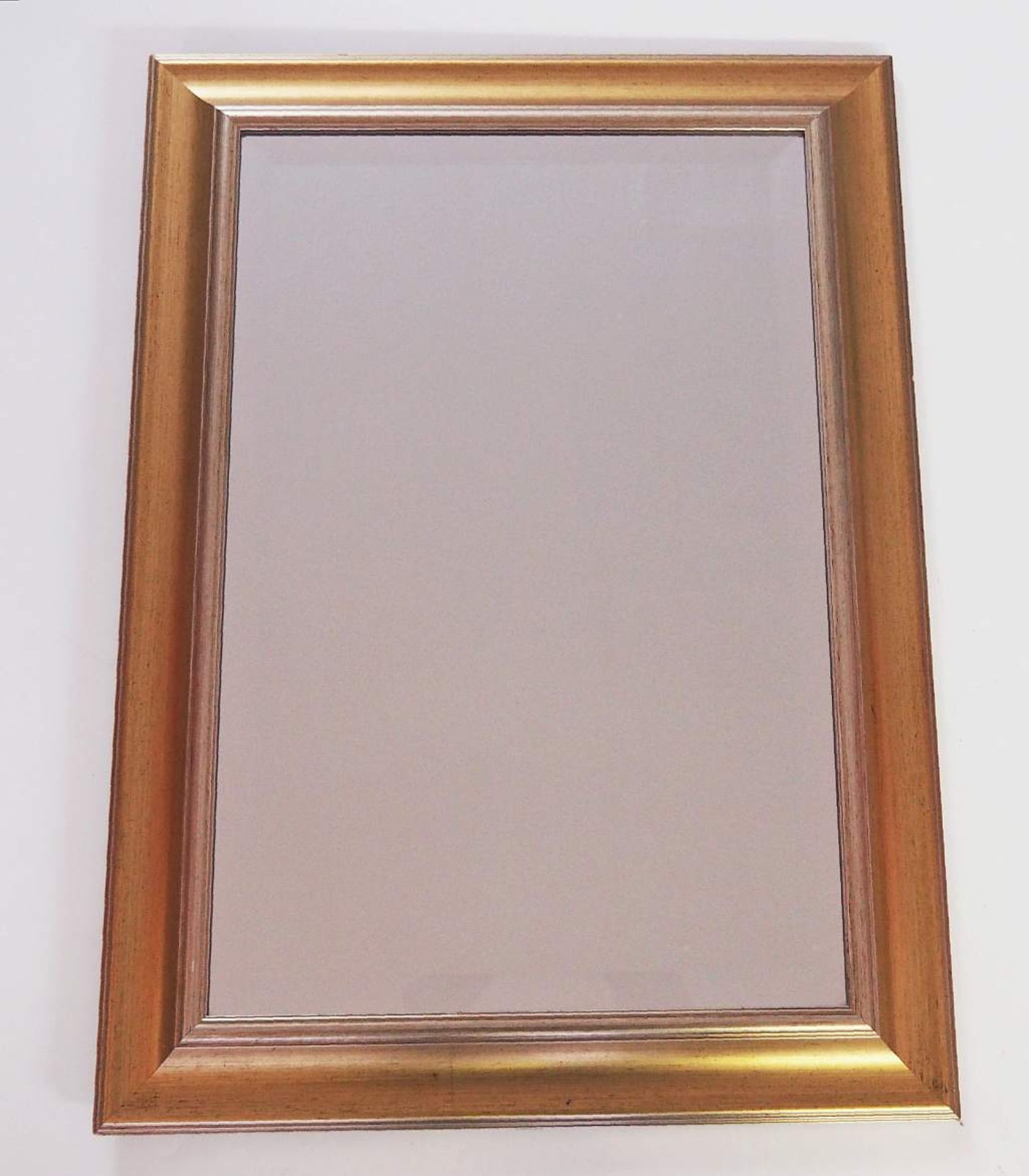 Moderner Wandspiegel.Moderner Wandspiegel. 20. Jahrhundert. Hoch- oder Querformat, Spiegel - Image 2 of 4