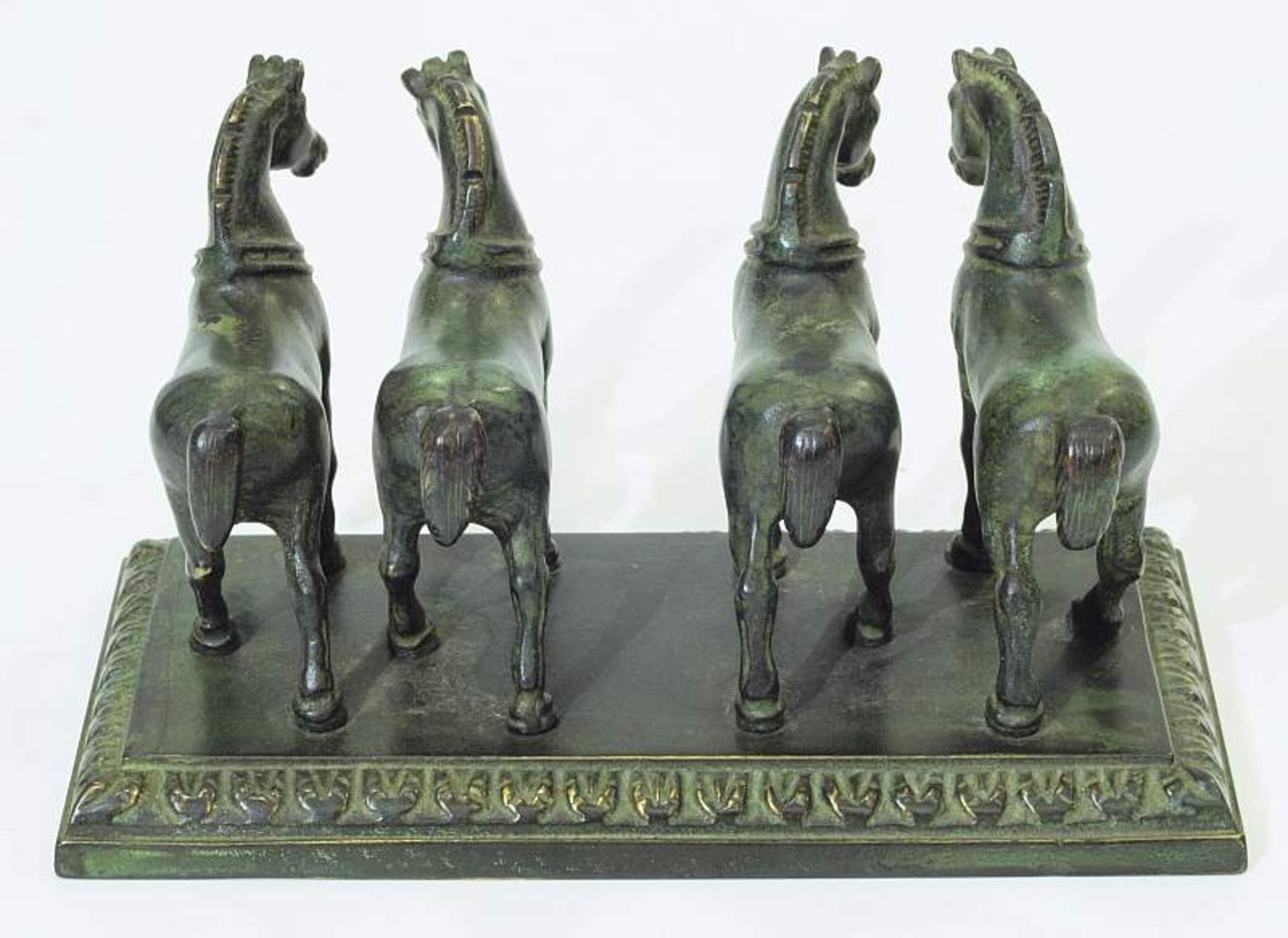 Pferde von San Marco.Pferde von San Marco. 20. Jahrhundert. Wohl Bronze patiniert. Figurengruppe, - Bild 5 aus 7