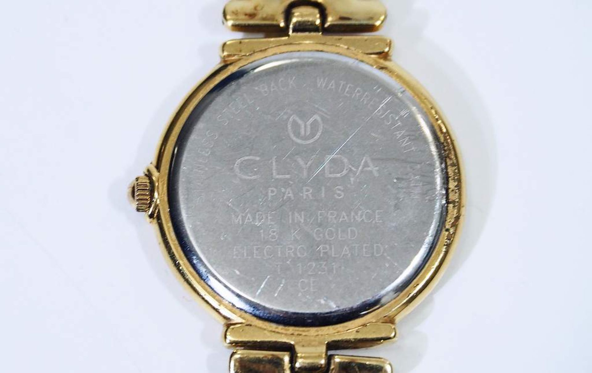 Gaddafi-Uhr. Zifferblatt bezeichnet CLYDA/Paris.Gaddafi-Uhr. Zifferblatt bezeichnet CLYDA/Paris, - Bild 5 aus 10