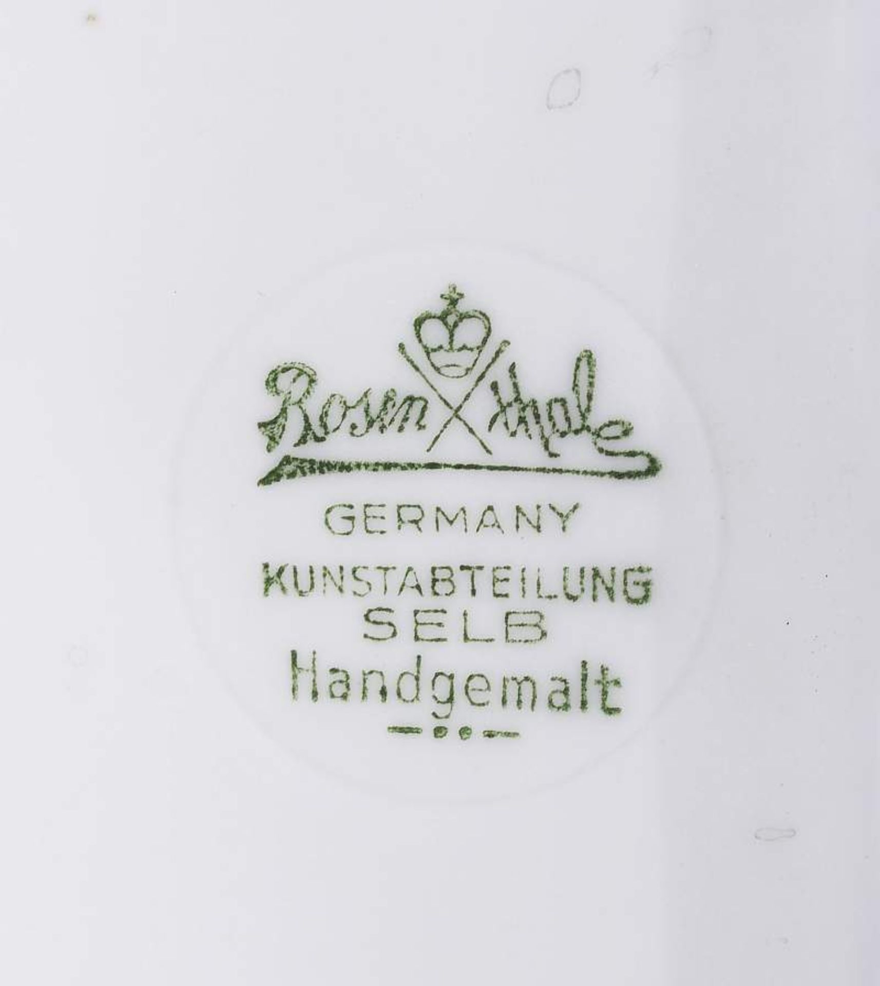 Tierplastik "Hundegruppe (Borsoi) im Sprung".Tierplastik "Hundegruppe (Borsoi) im Sprung". ROSENTHAL - Image 7 of 8