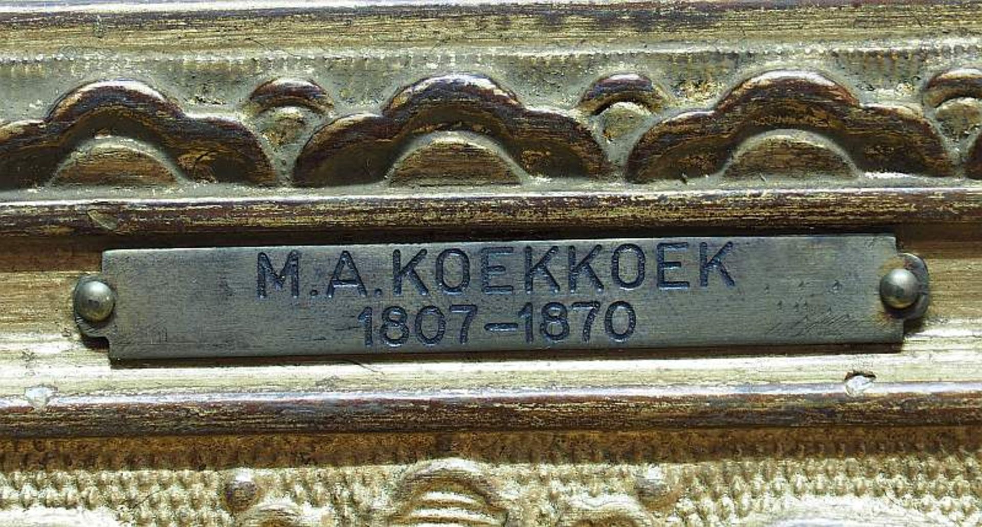 KOEKKOEK, Marinus Adrianus d.Ä. zugeschrieben. KOEKKOEK, Marinus Adrianus d.Ä. zugeschrieben. 1807 - Bild 5 aus 6