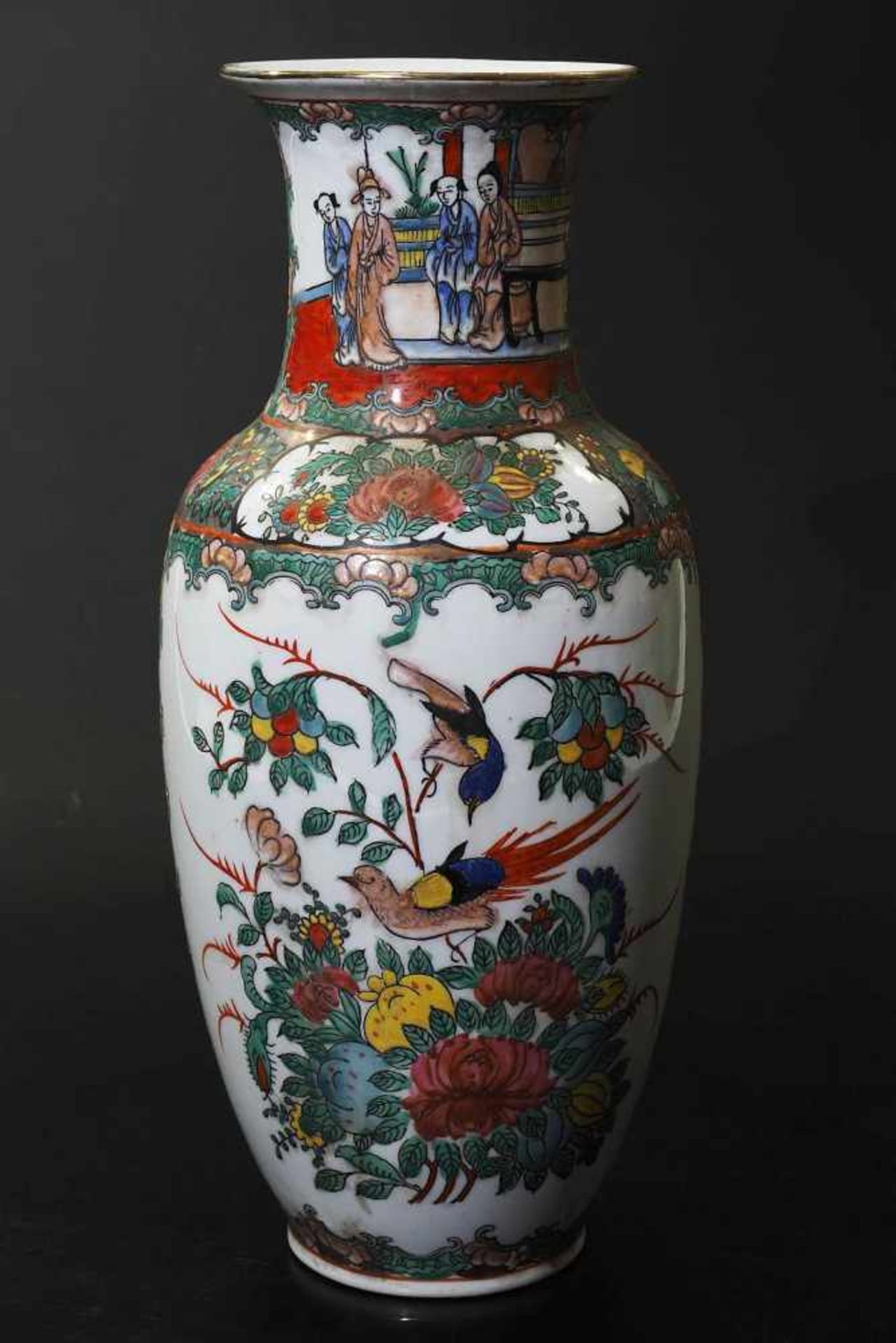 China Vase Periode Ching Dynasty 1862 - 1875. China Vase Periode Ching Dynasty 1862 - 1875. - Bild 4 aus 8