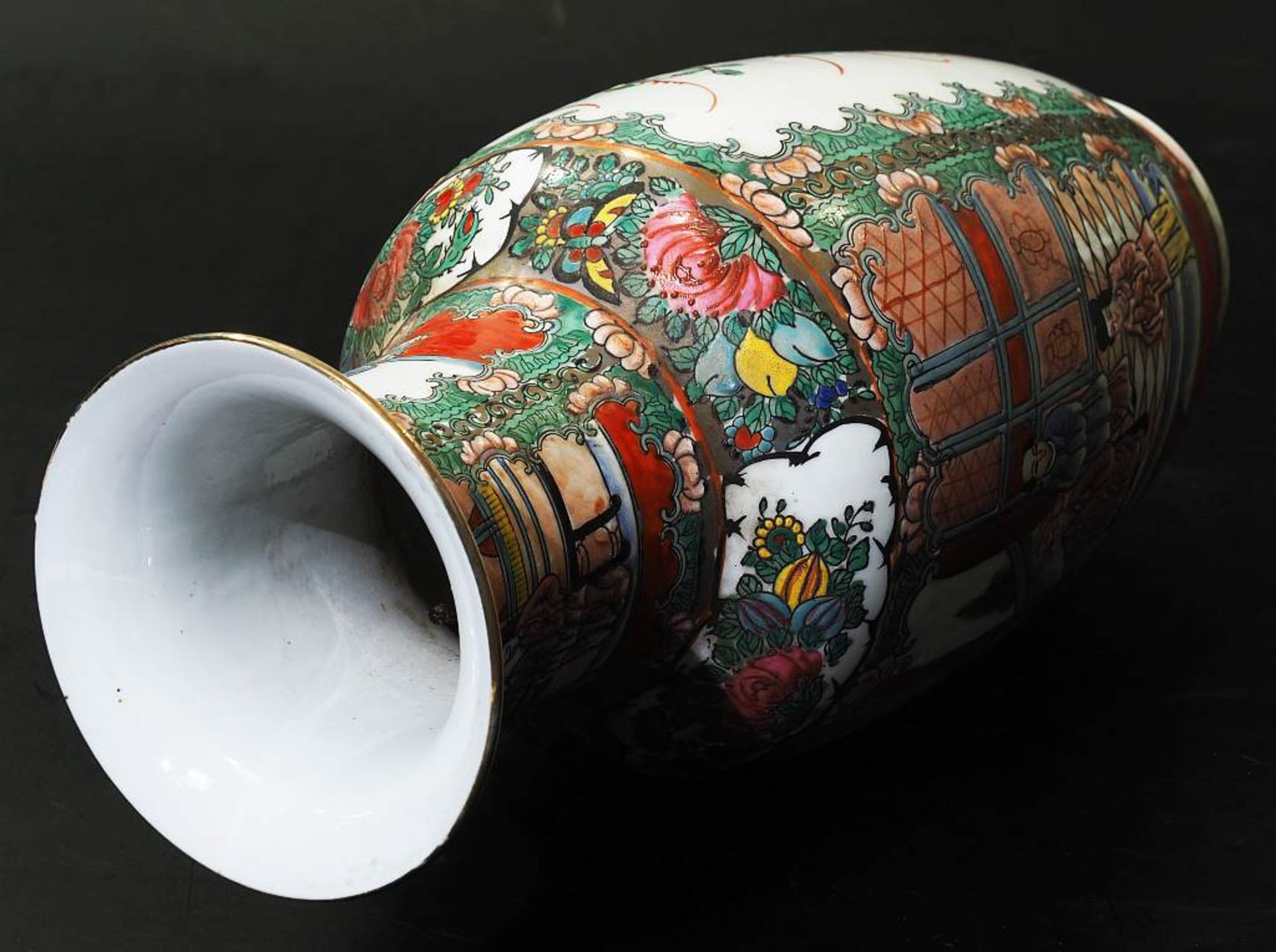China Vase Periode Ching Dynasty 1862 - 1875. China Vase Periode Ching Dynasty 1862 - 1875. - Bild 7 aus 8