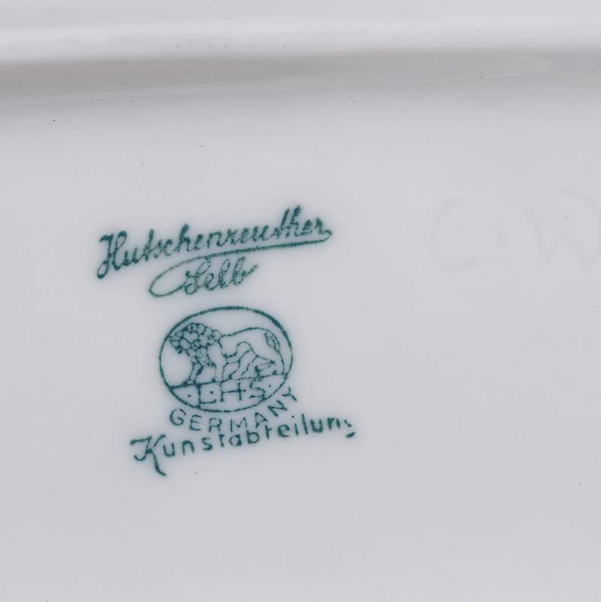 Mädchen mit Reh, ROSENTHAL. Mädchen mit Reh, ROSENTHAL, Germany Kunstabteilung Selb, handgemalt. - Image 7 of 7