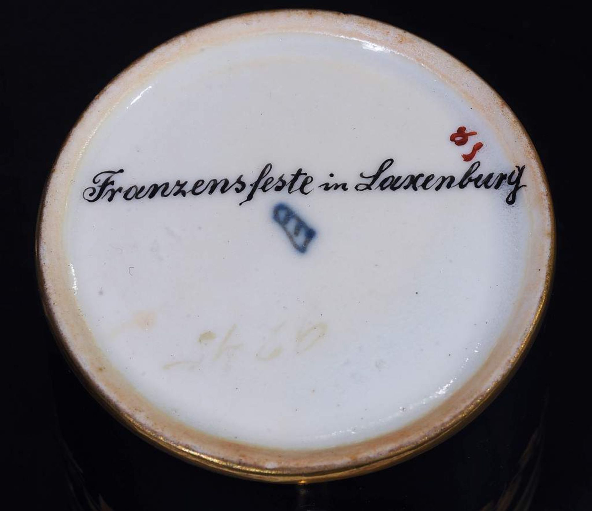 Bildtasse. Untertasse. WIEN, Kaiserliche Manufaktur um 1800/10.Bildtasse. Untertasse. WIEN, - Bild 7 aus 9