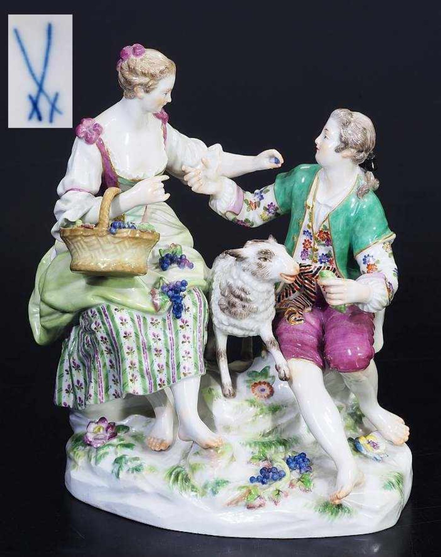 ACIER, Michel Victor.ACIER, Michel Victor. 1736 Versailles - 1799 Dresden. MEISSEN nach 1934, 1.