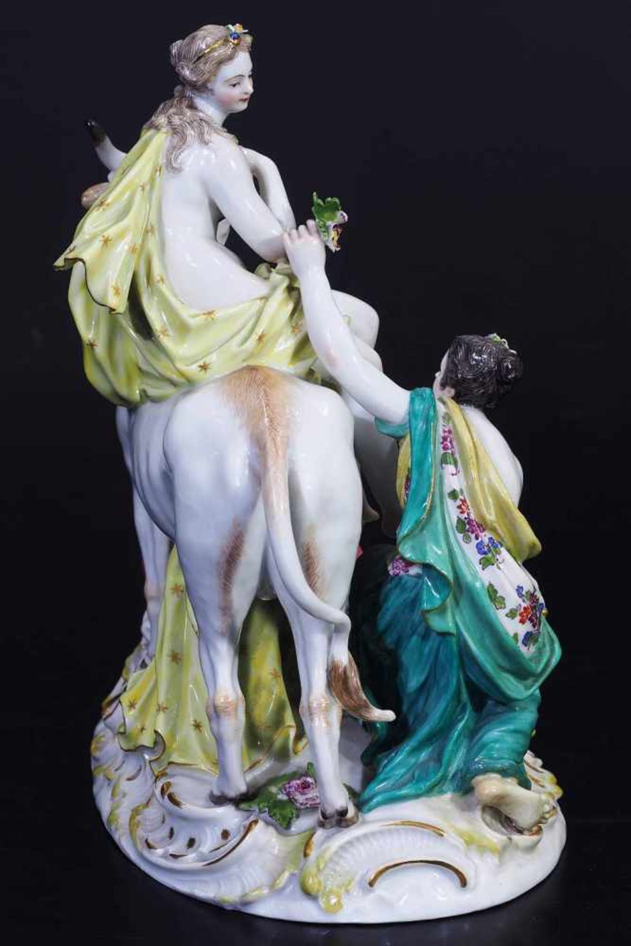 Figurengruppe "Europa auf dem Stier", MEISSEN nach 1934, 1. Wahl. KAENDLER, Johann Joachim. 1706 - Bild 5 aus 10