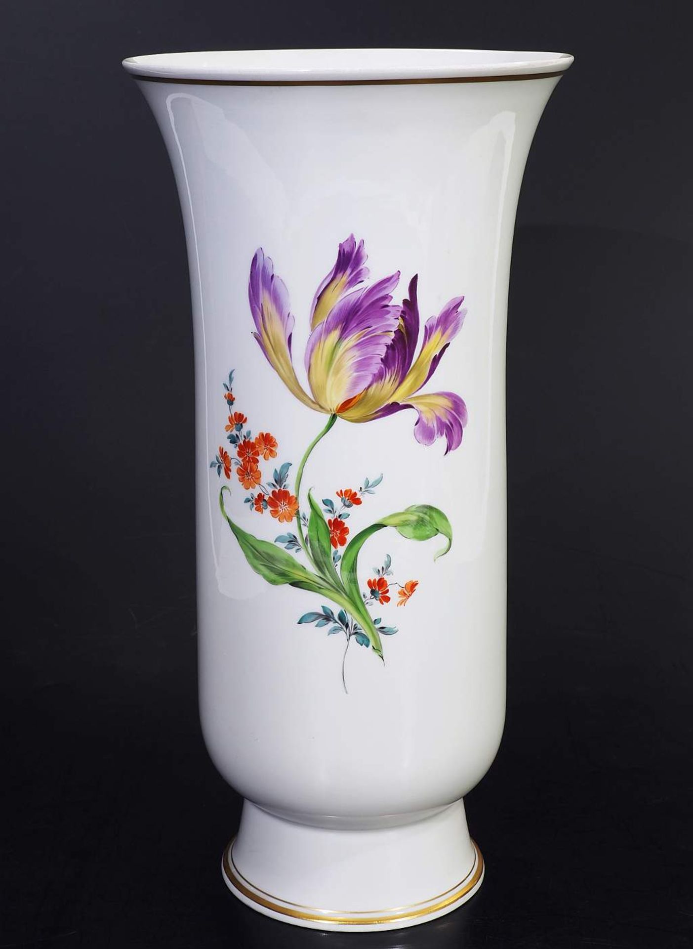 Große Art Déco-Vase. MEISSEN 1957 - 1972, 1. Wahl. Große Art Déco-Vase. MEISSEN 1957 - 1972, 1. - Bild 2 aus 5