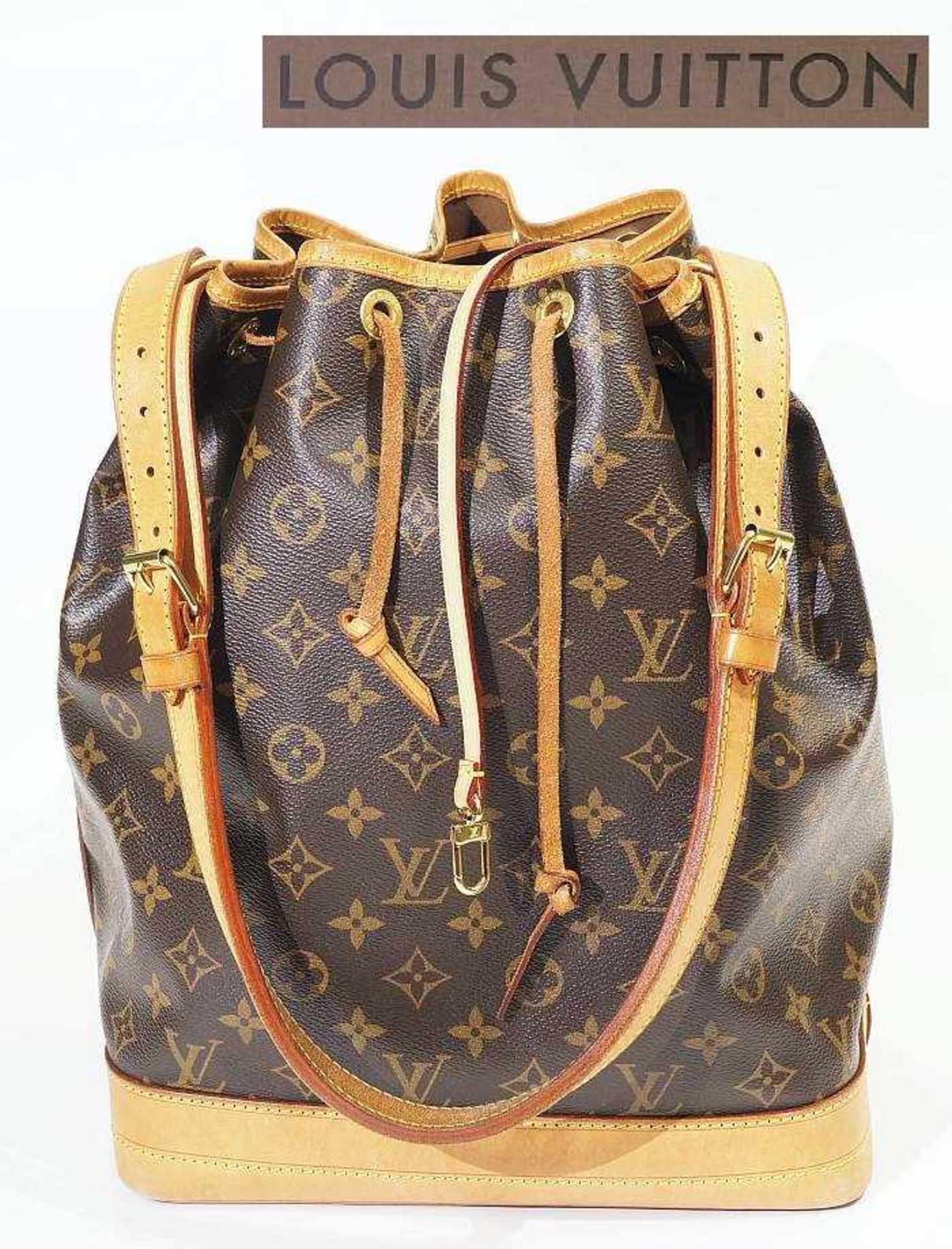 LOUIS VUITTON Beuteltasche "Sac Noé Grande, Paris, Made in France. Modell M 42224.LOUIS VUITTON