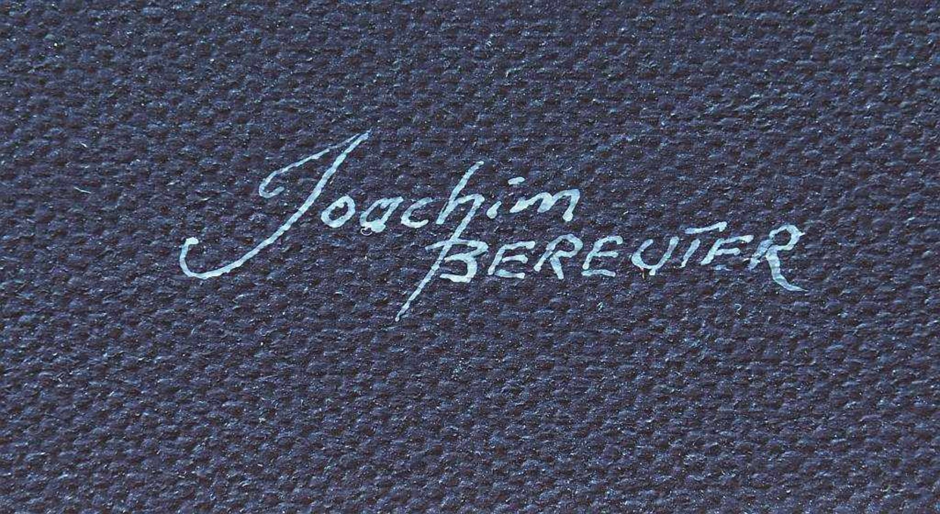 BEREUTER, Joachim.BEREUTER, Joachim. 1946 Reinbek/Hamburg - . Stilleben mit Früchten, zum Teil in - Bild 5 aus 6