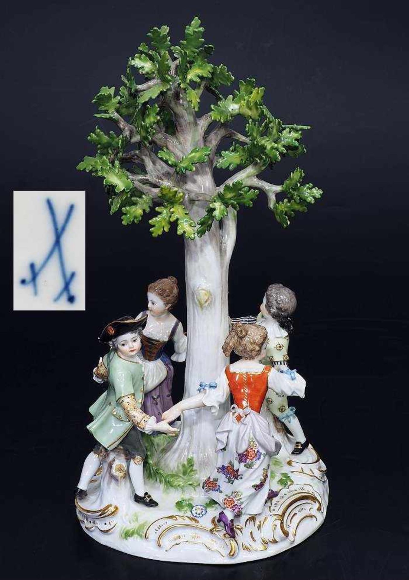 Kinderfigurengruppe. MEISSEN um 1900. Kinderfigurengruppe. MEISSEN um 1900, 1. Wahl. Modell von