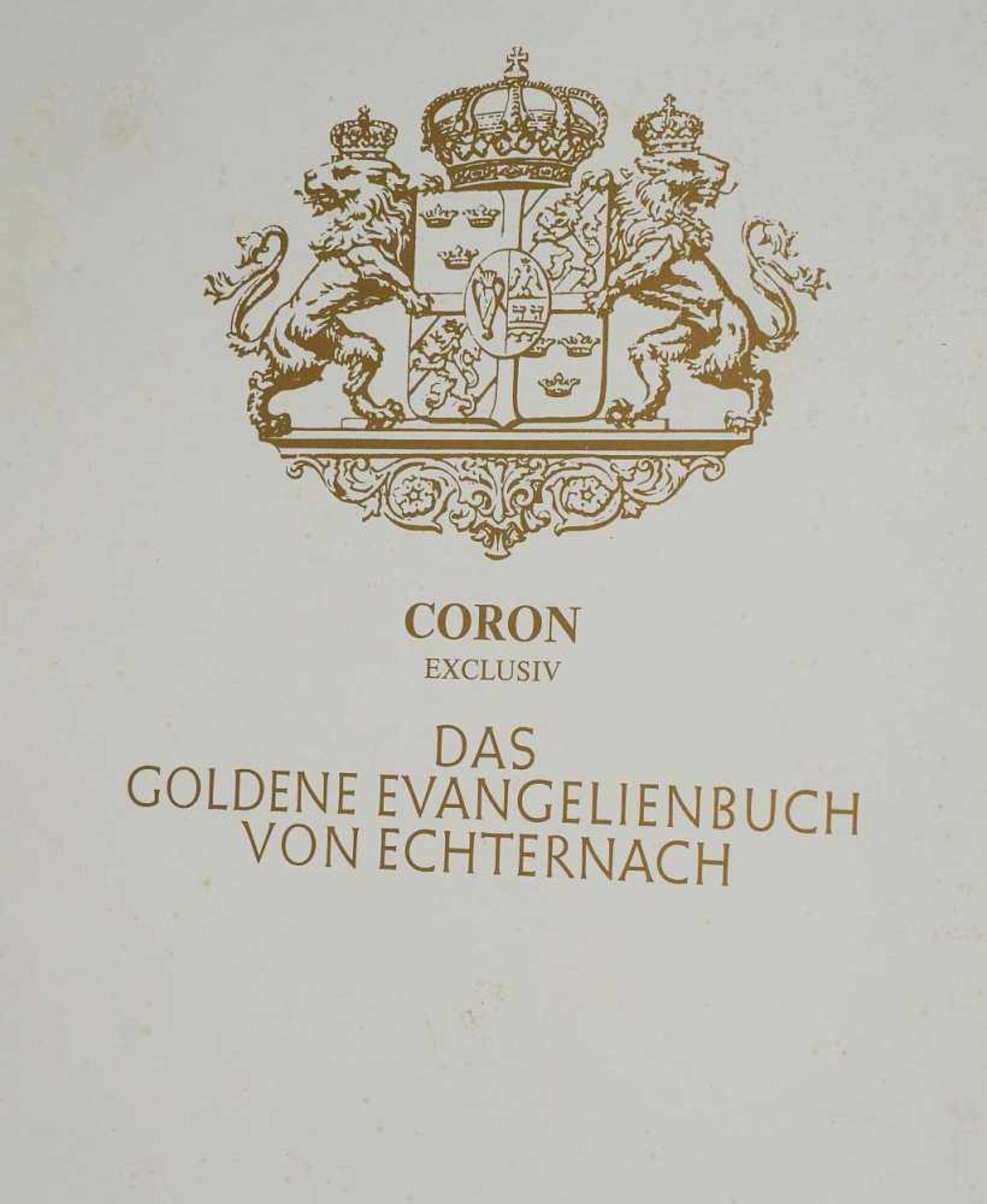 Das goldene Evangelienbuch von Echternach. Das goldene Evangelienbuch von Echternach und - Bild 12 aus 12