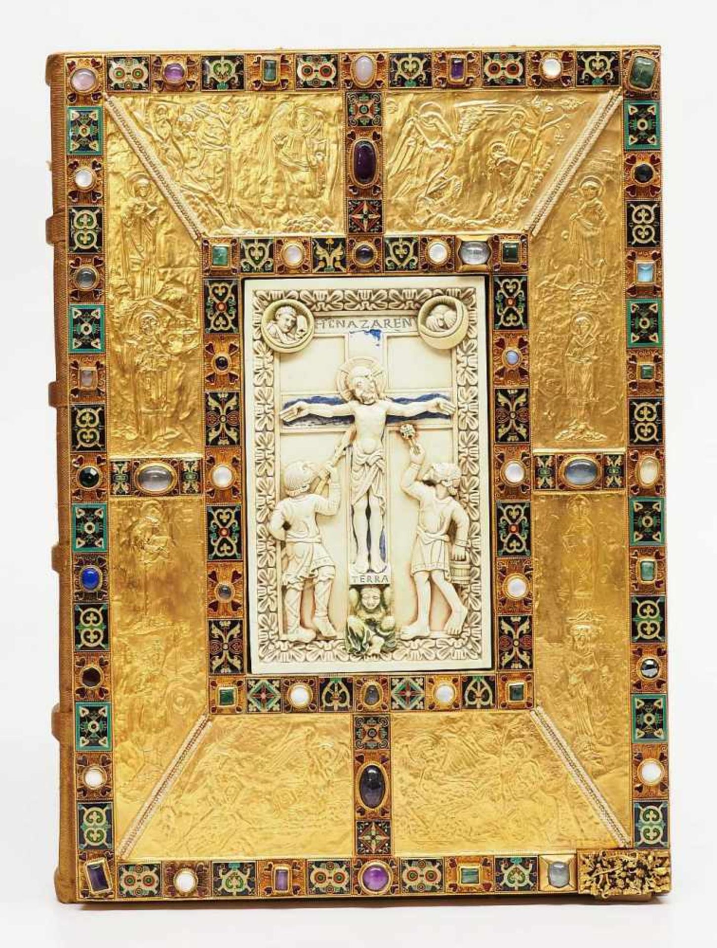 Das goldene Evangelienbuch von Echternach. Das goldene Evangelienbuch von Echternach und - Bild 4 aus 12