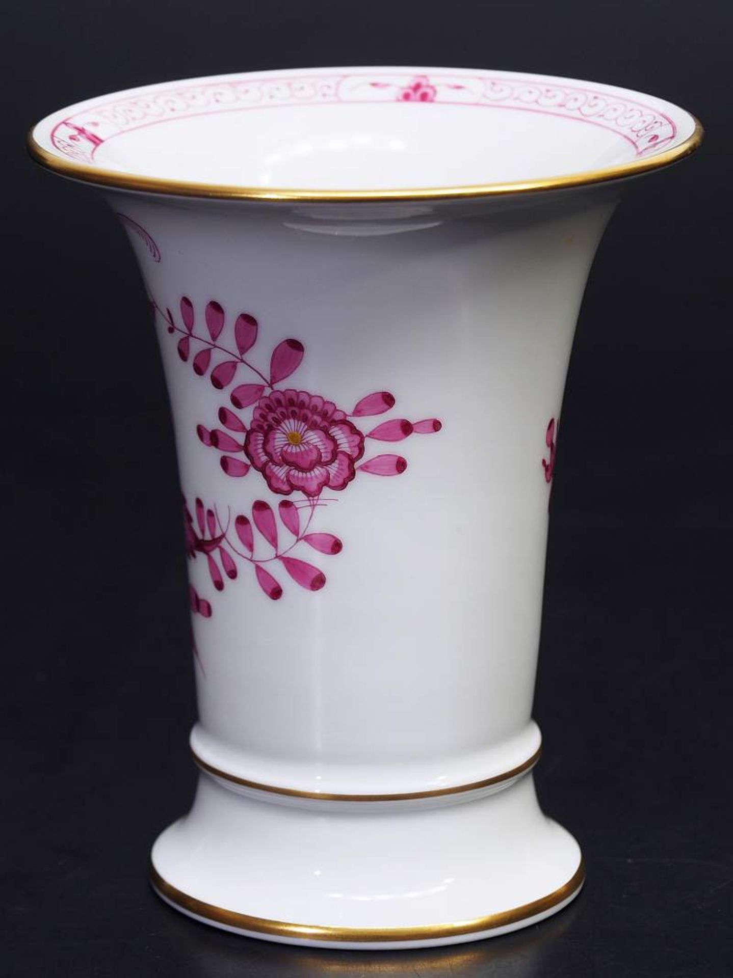 Indisch Vase. MEISSEN nach 1954, 1. Wahl.Indisch Vase. MEISSEN nach 1954, 1. Wahl. Gefußter - Bild 3 aus 6