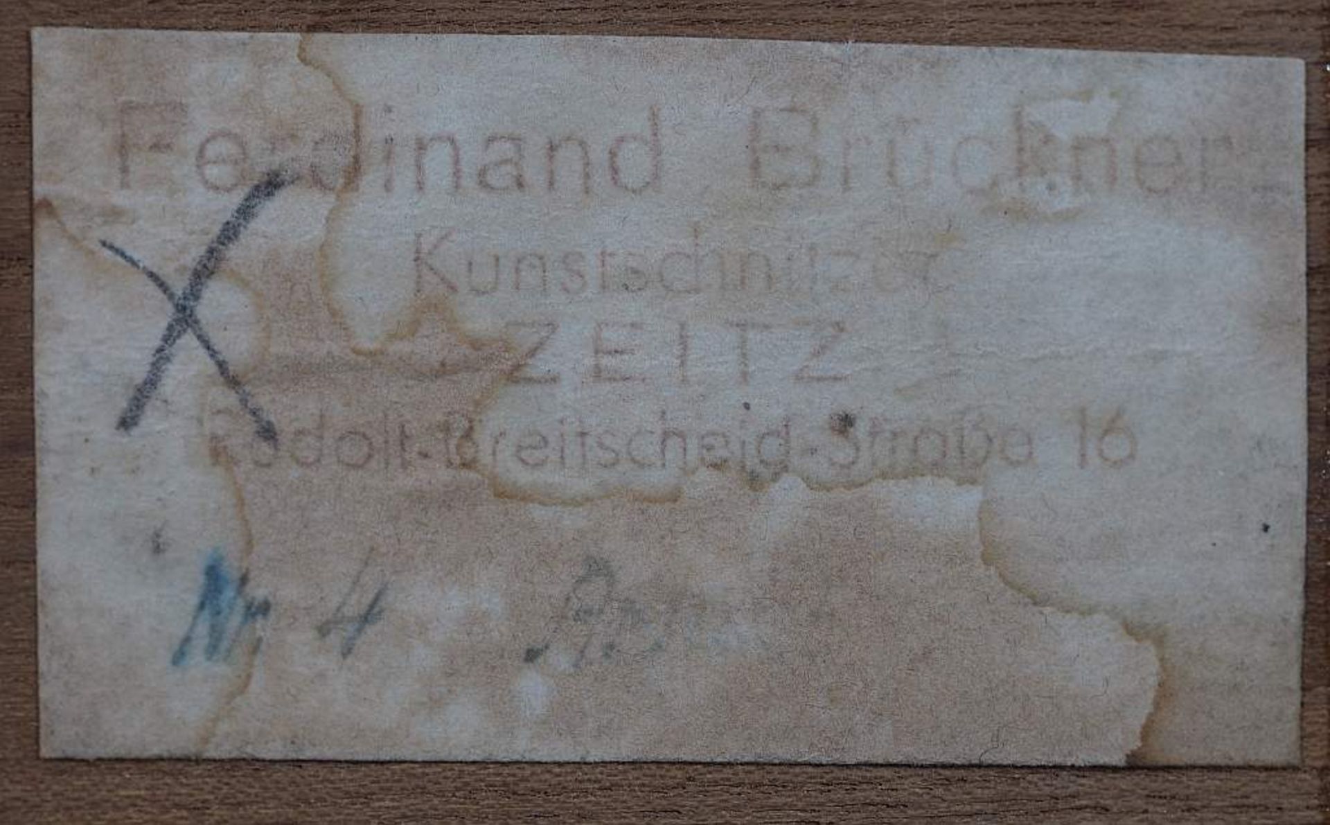 Brückner-Fuhlrott, Rudolf. Brückner-Fuhlrott, Rudolf. 1908 Weißenfels - 1984 Ahrenshoop. Bärtiger im - Bild 6 aus 7
