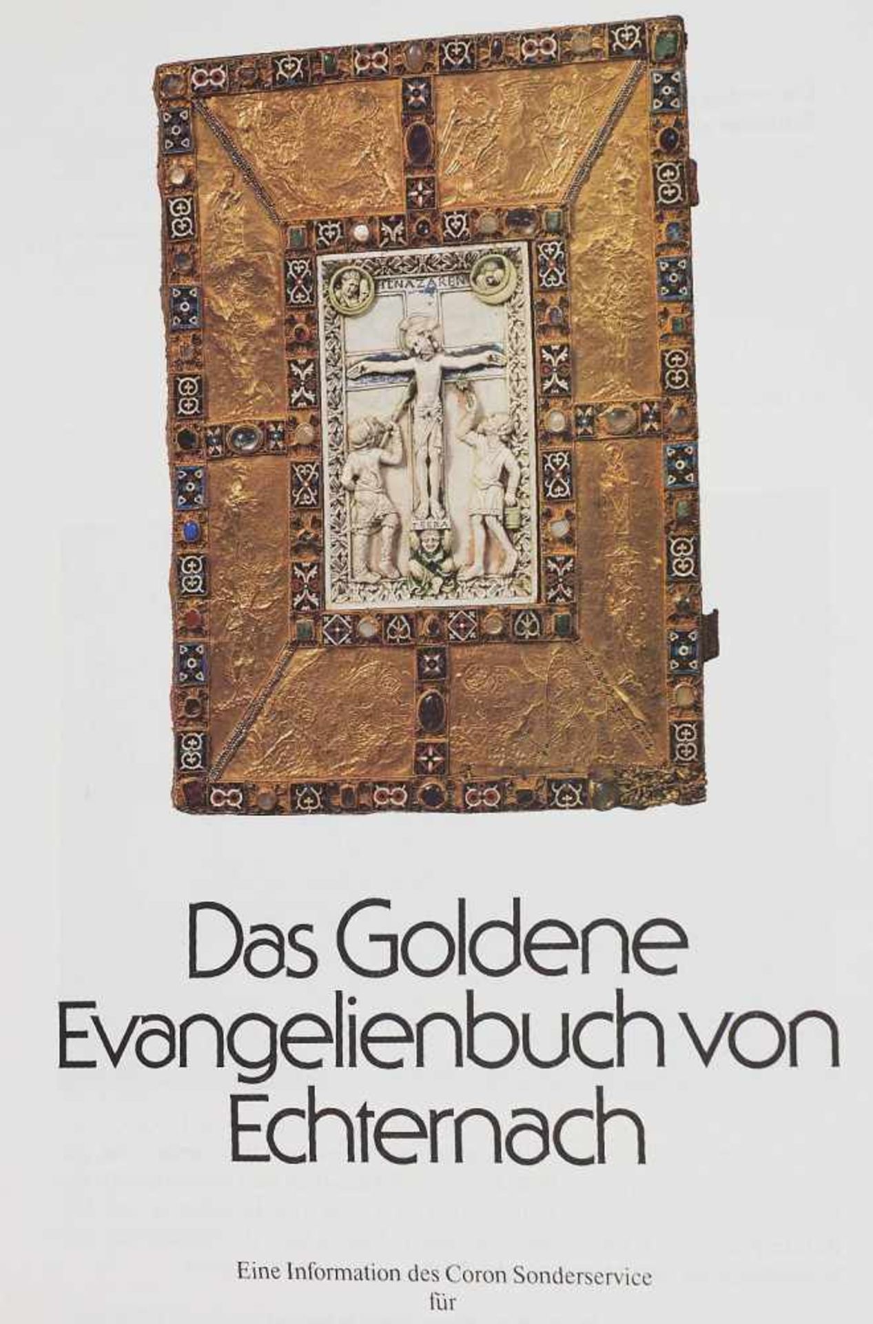 Das goldene Evangelienbuch von Echternach. Das goldene Evangelienbuch von Echternach und - Bild 10 aus 12