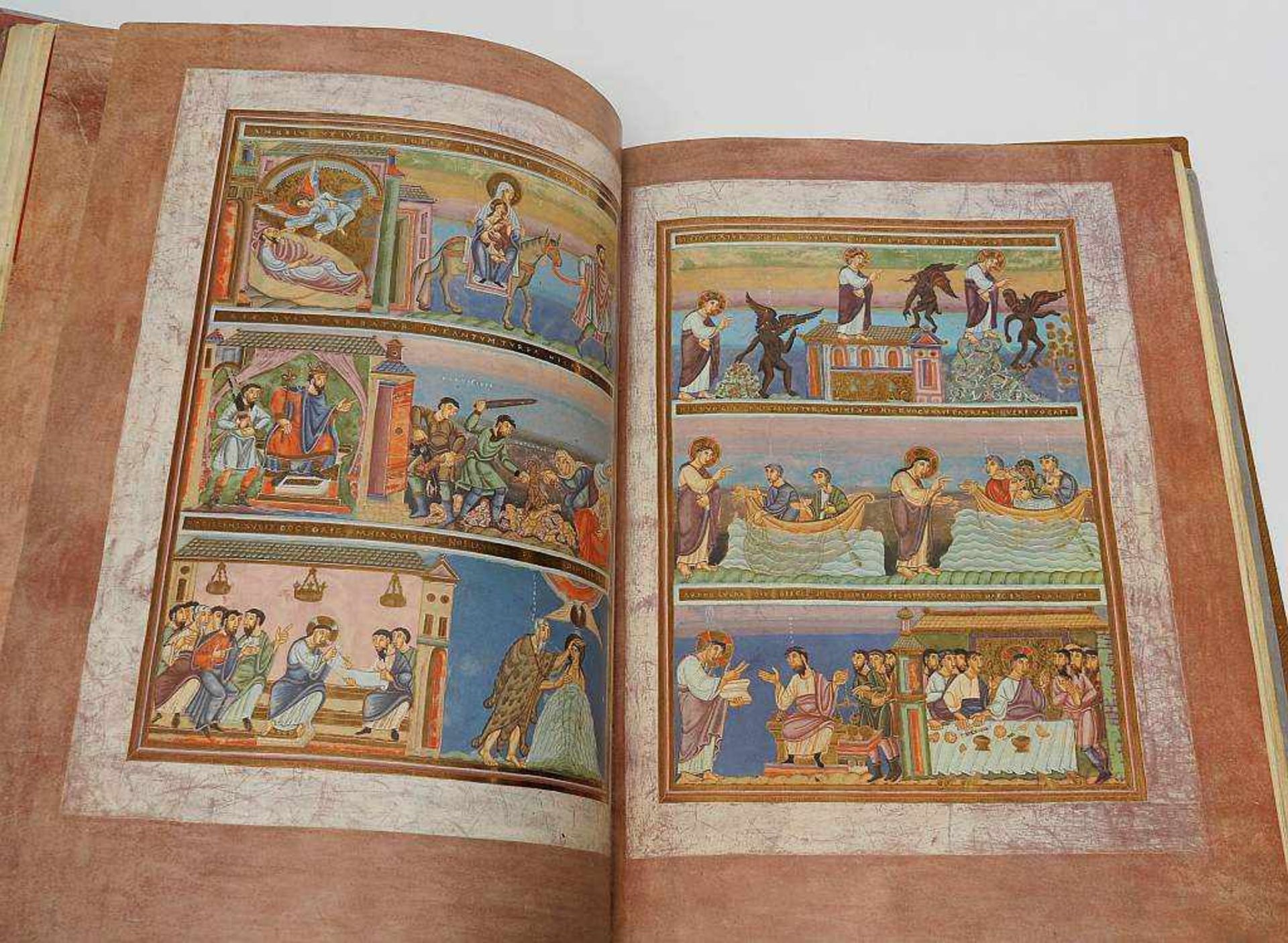 Das goldene Evangelienbuch von Echternach. Das goldene Evangelienbuch von Echternach und - Bild 8 aus 12