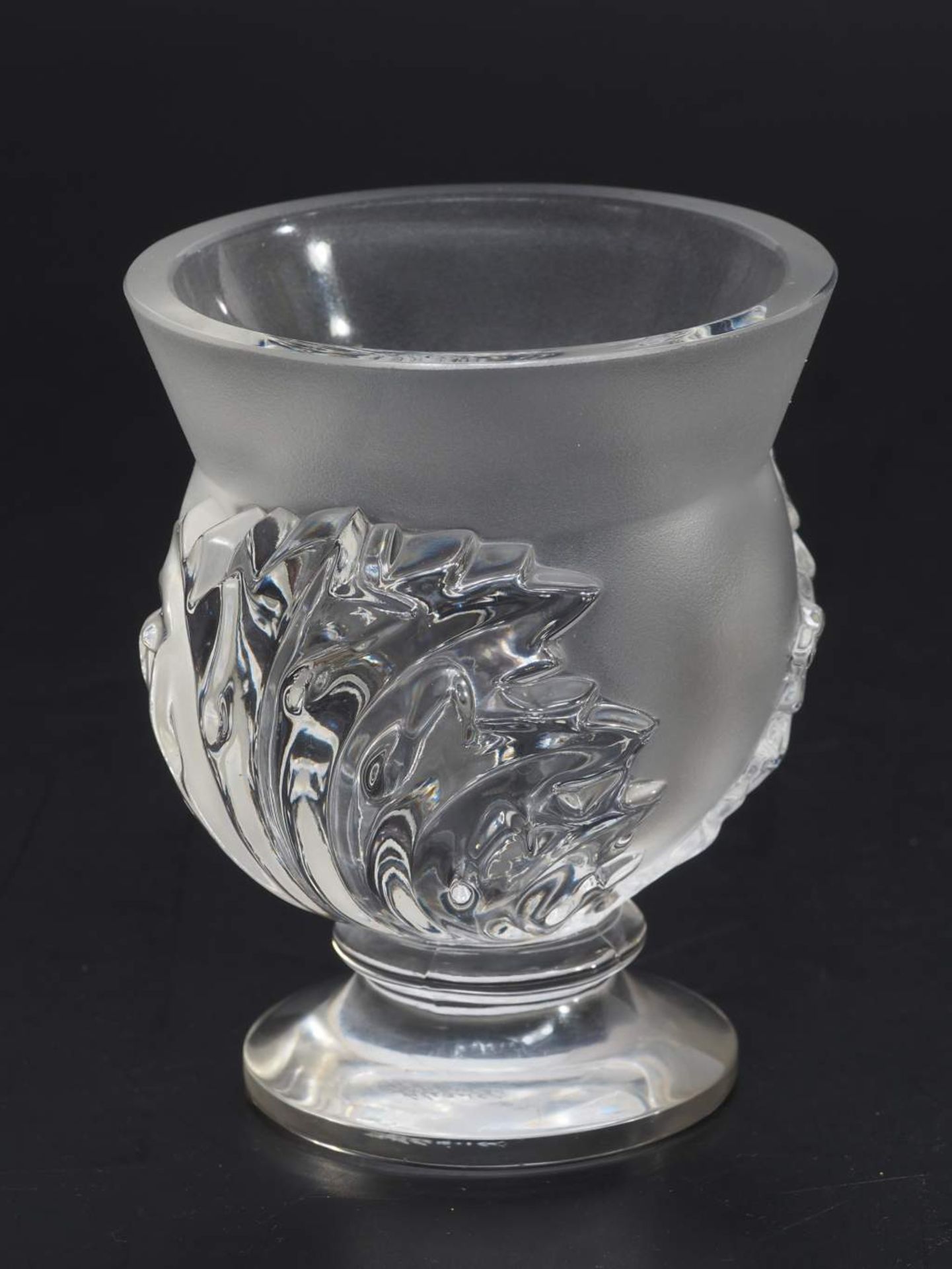 Ziervase, LALIQUE/Frankreich. Ziervase, LALIQUE/Frankreich. 2. Hälfte 20. Jahrhundert, nach einem - Bild 3 aus 6