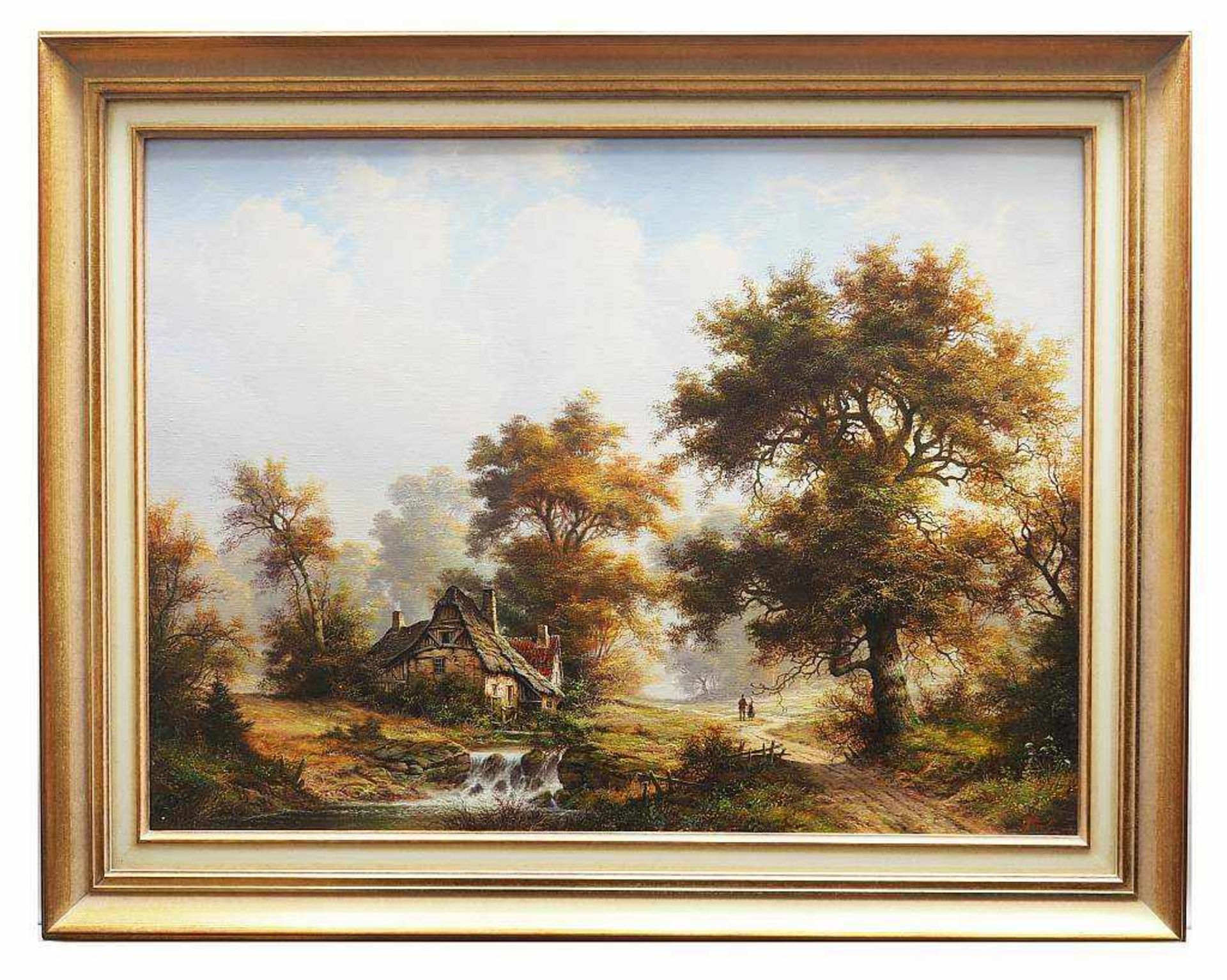 STIENEN, Karl-Heinz. STIENEN, Karl-Heinz. 1929 Duisburg - 2000 Homberg. Herbstliche Landschaft mit - Bild 3 aus 6