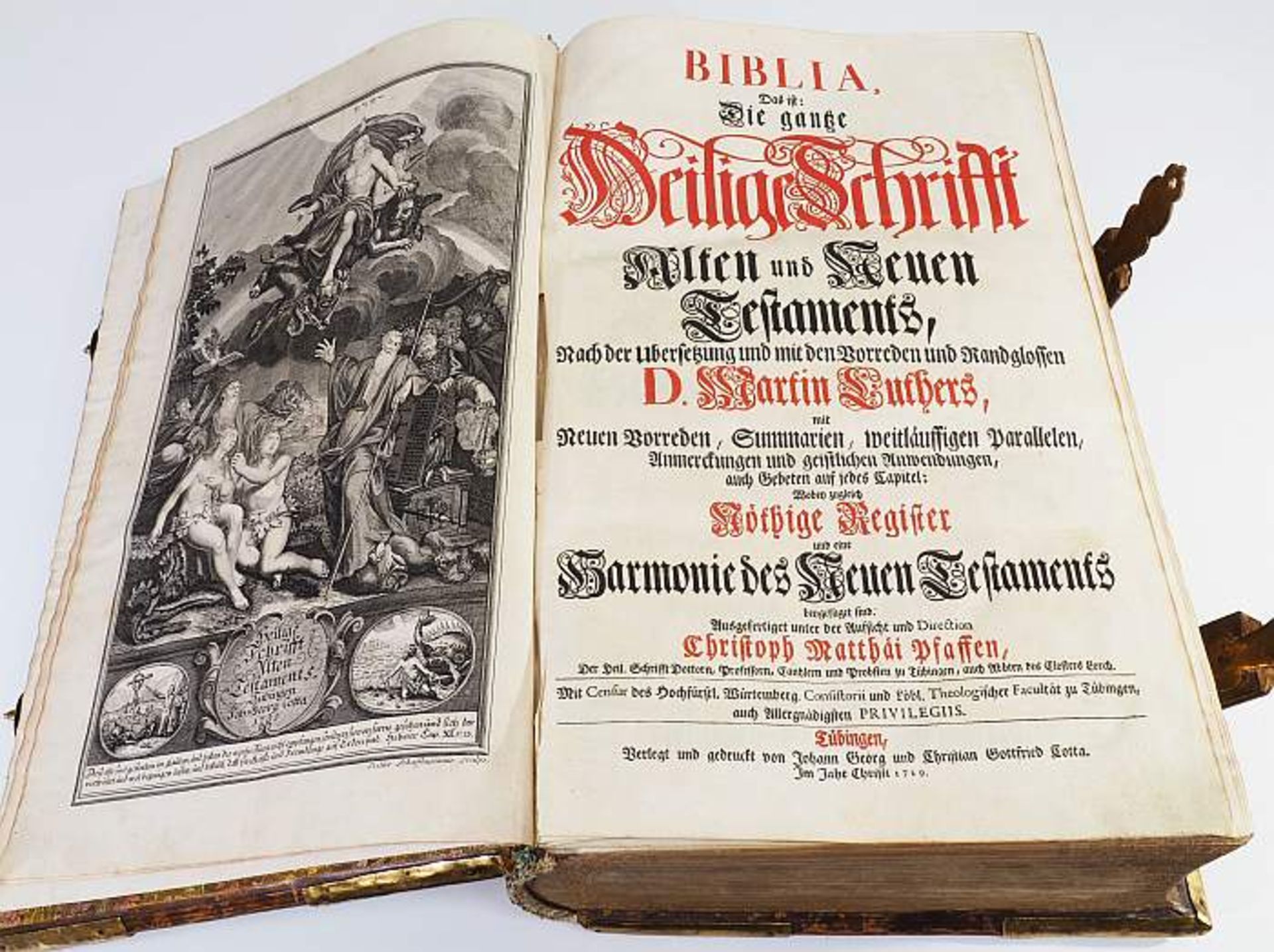 BIBLIA, Die ganze Heilige Schrift. BIBLIA, Die ganze Heilige Schrift. Alten und Neuen Testaments,