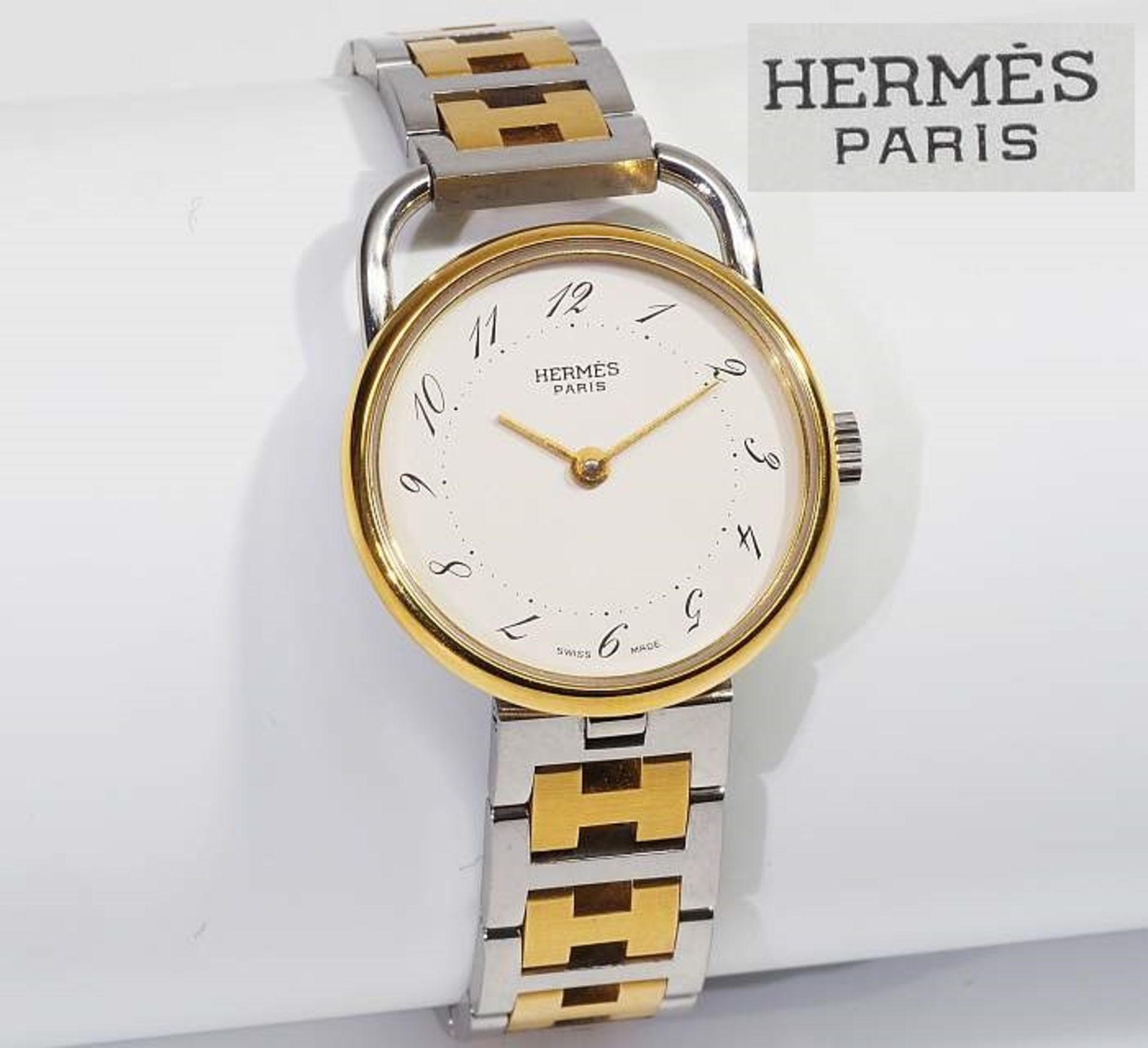 HERMÉS/Paris Damenarmbanduhr, Quarz-Uhrwerk.HERMÉS/Paris Damenarmbanduhr, HERMÉS/Paris, Swiss 6